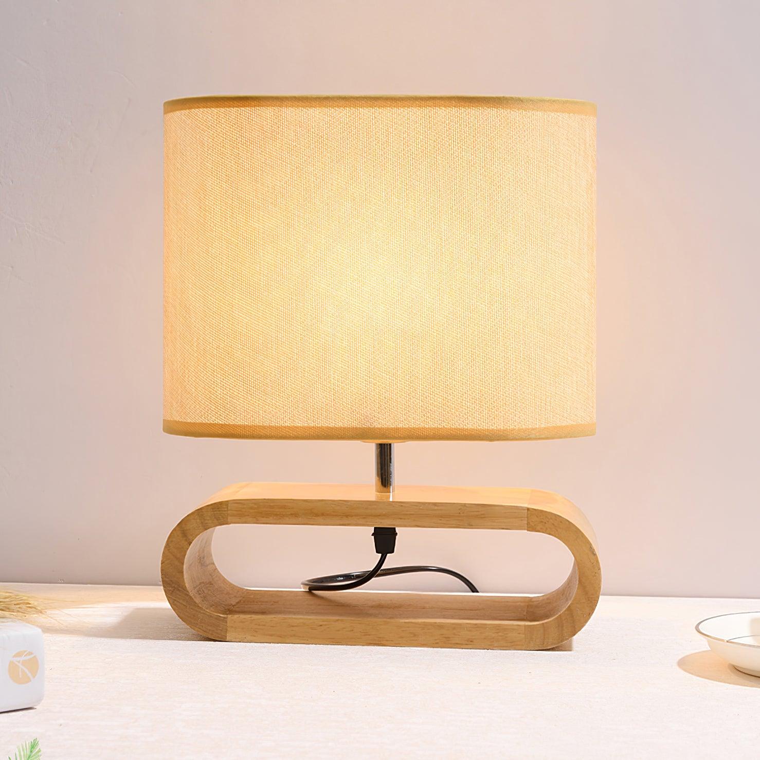 Moti Wood Table Lamp