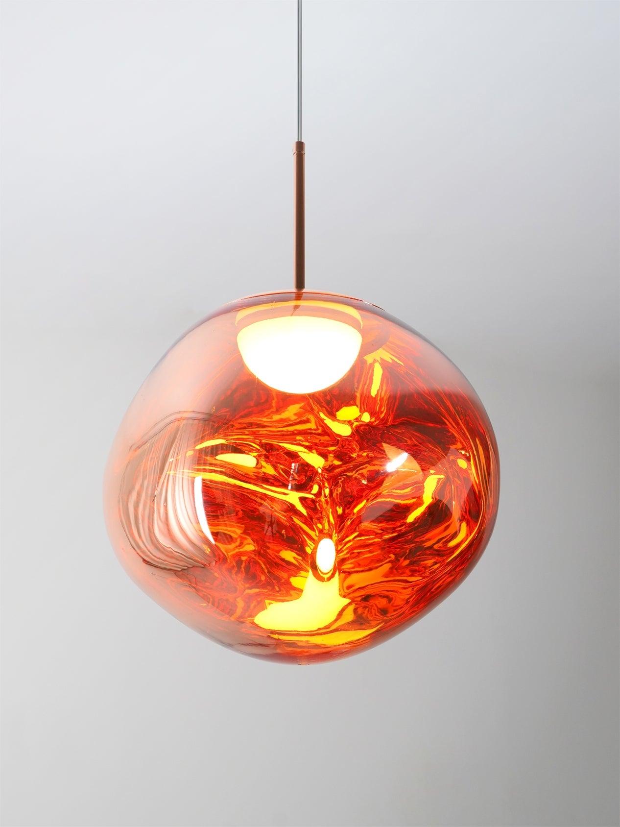 Multi Lava Round Pendant Lamp