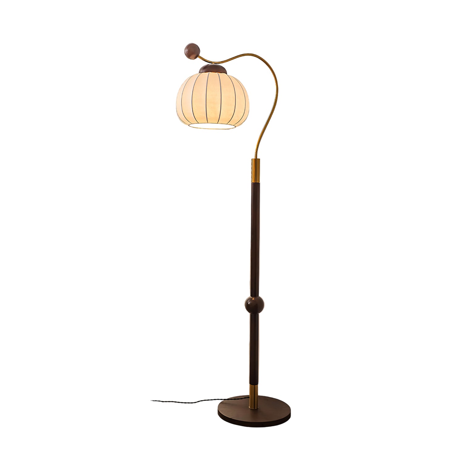 Silk Globe Floor Lamp