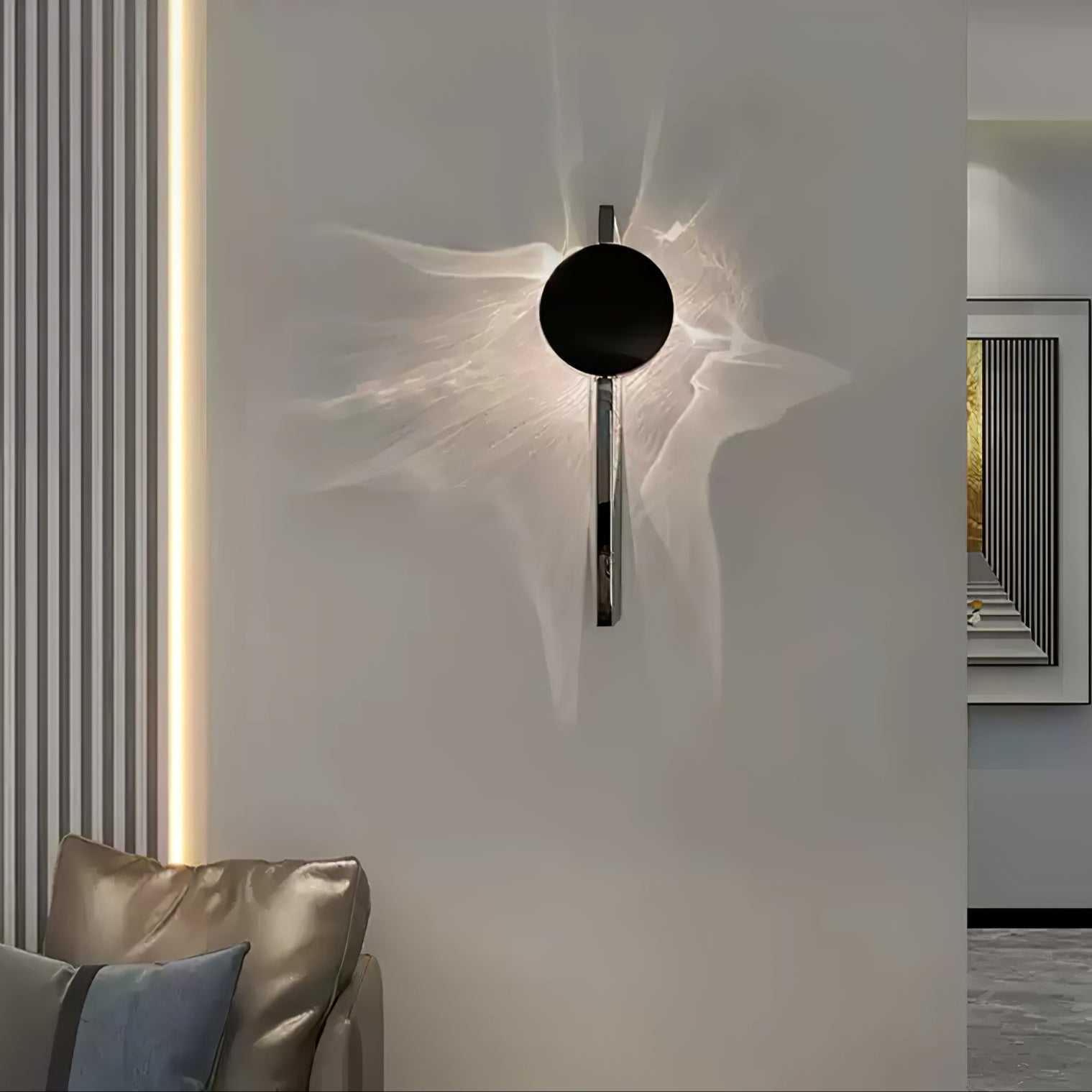 Creative Light And Shadow Wall Lamp