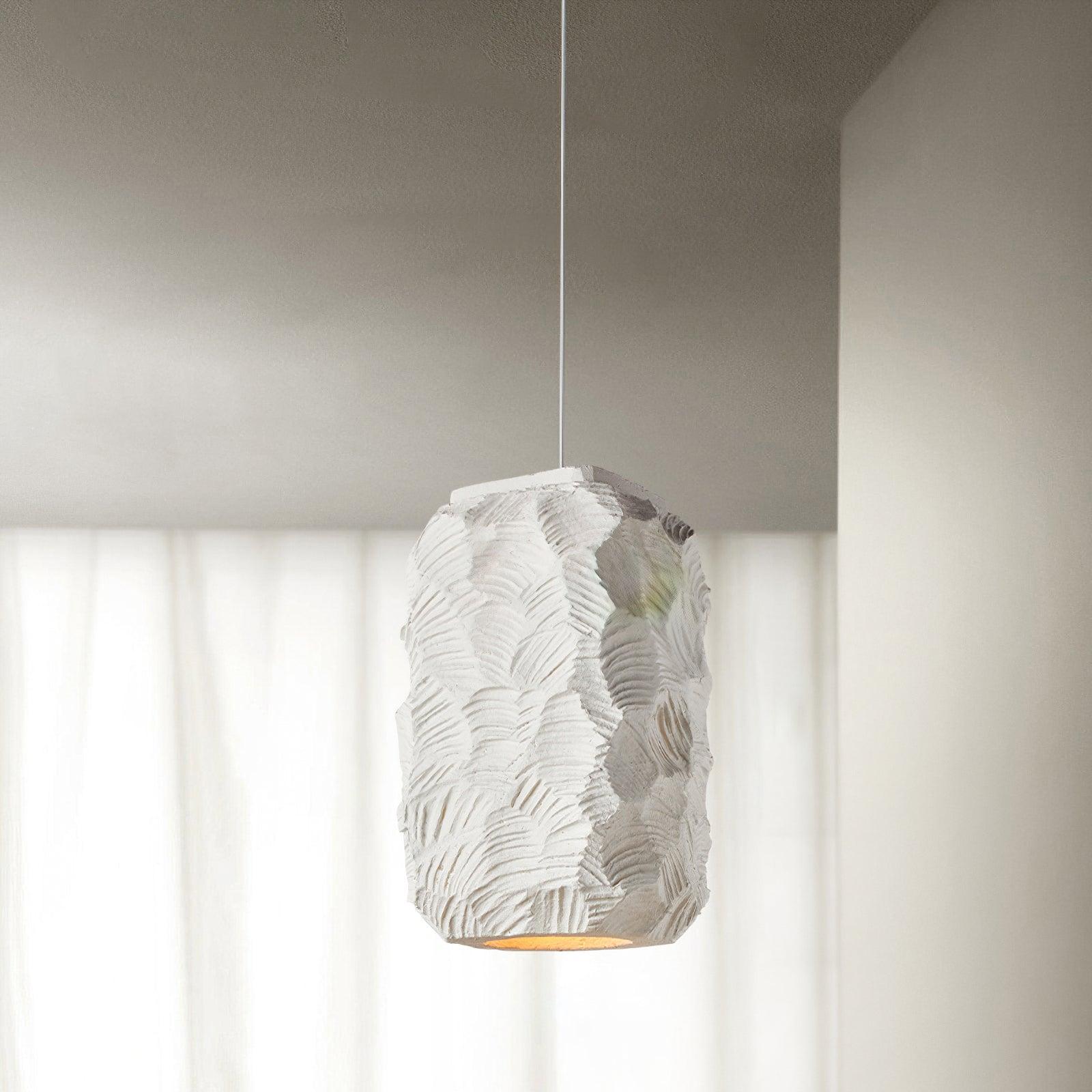 Resin Geometry Pendant Lamp