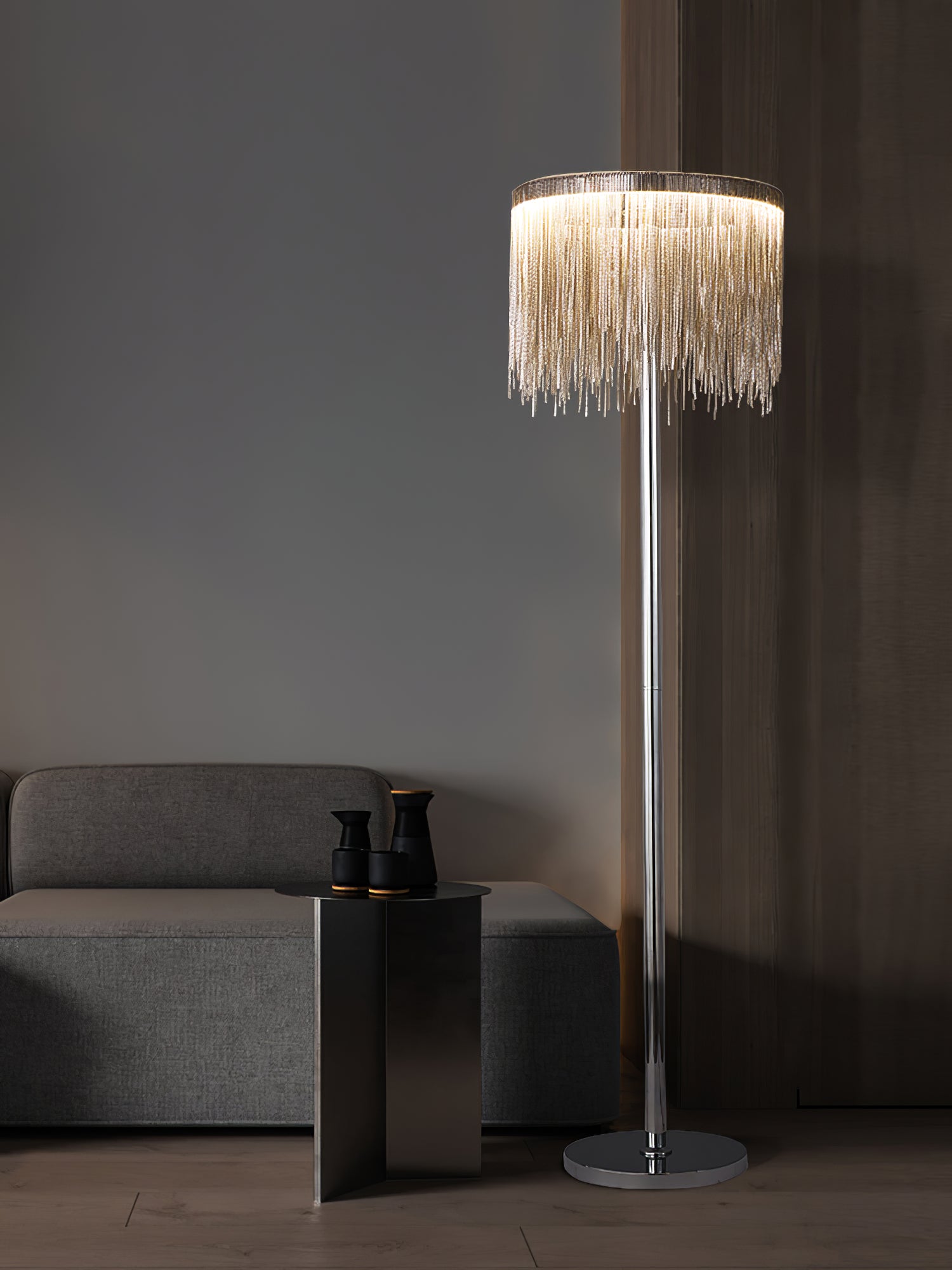 Cadena Tassel Floor Lamp