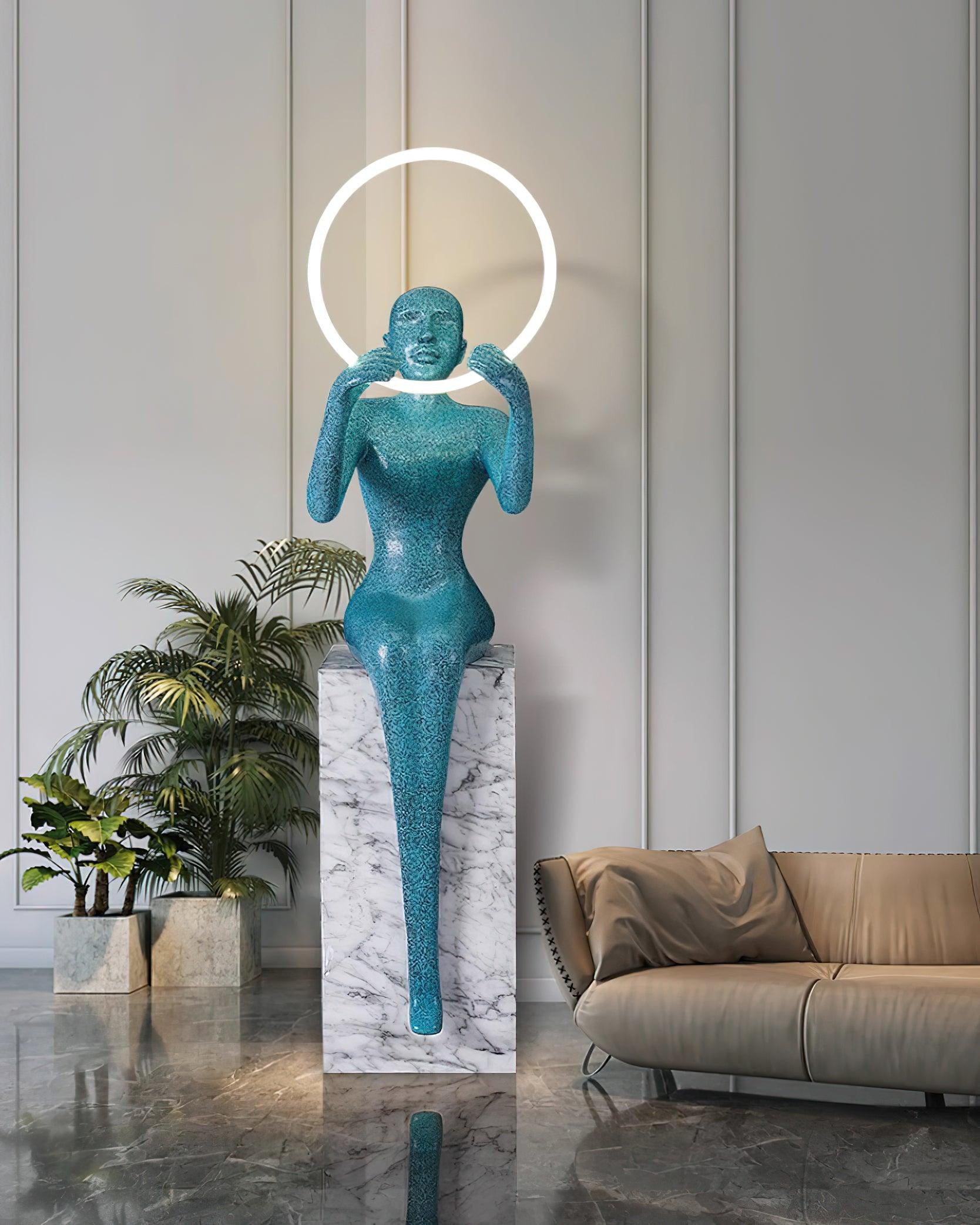 Elena Sculpture Floor Lamp