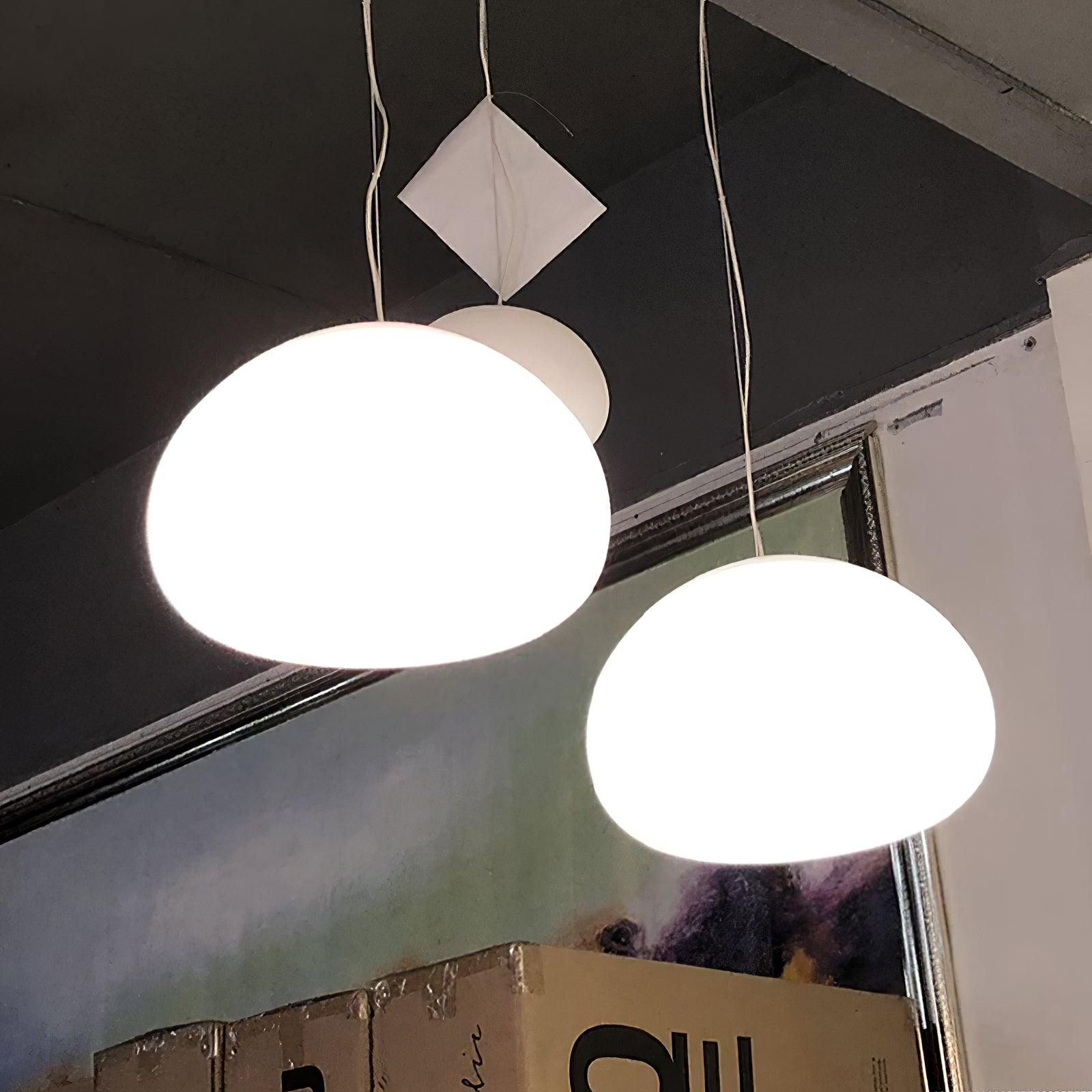 Steamed Bun Pendant Light