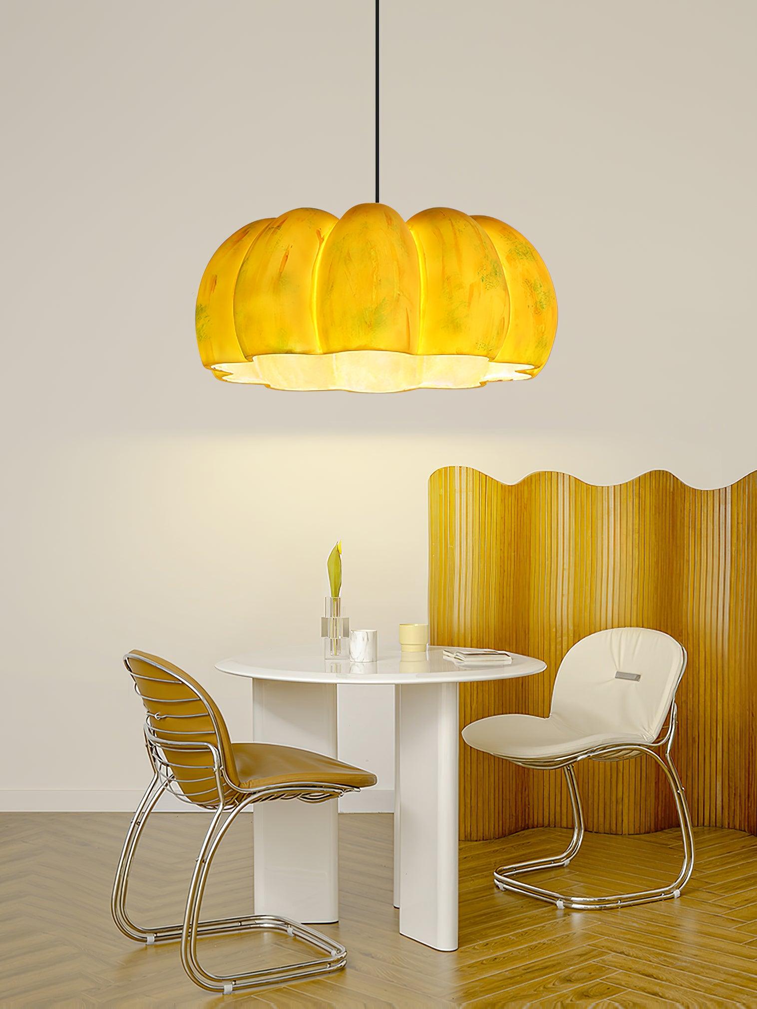 Pumpkin Pendant Light