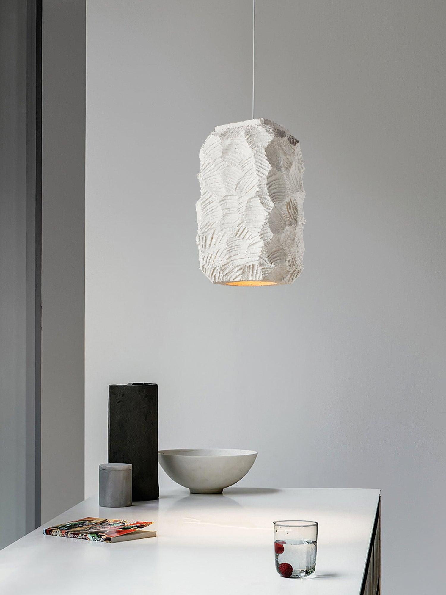 Resin Geometry Pendant Lamp