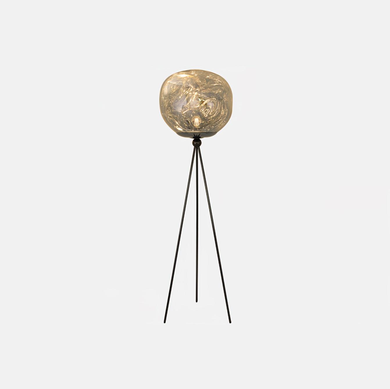 Lava Tripod Rock Floor Lamp