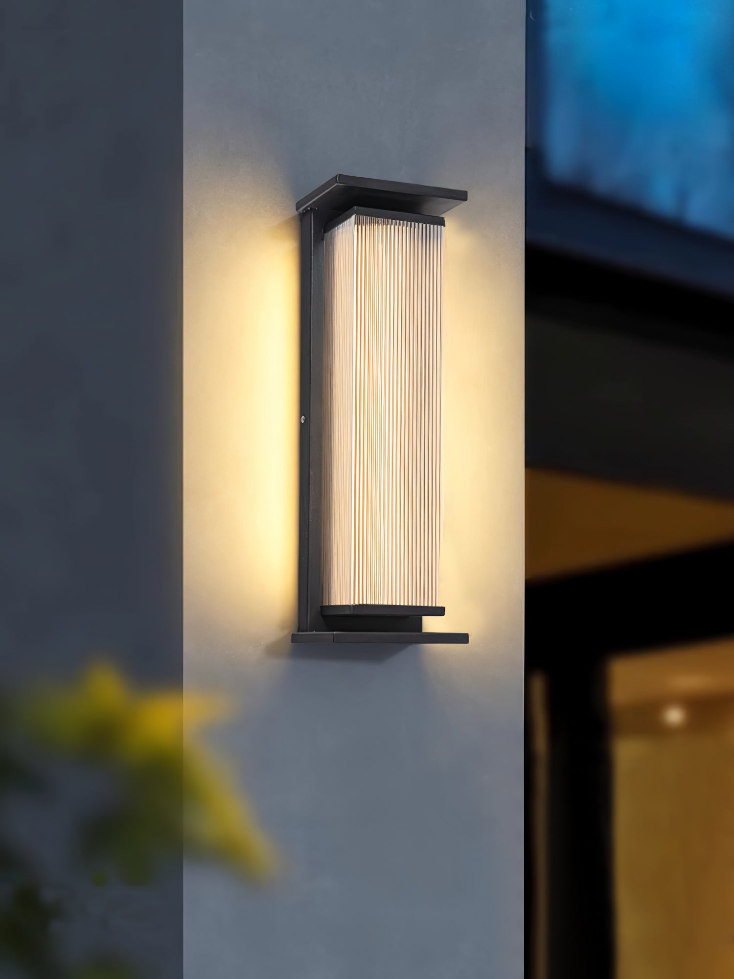 Rectangular Box Outdoor Wall Lamp