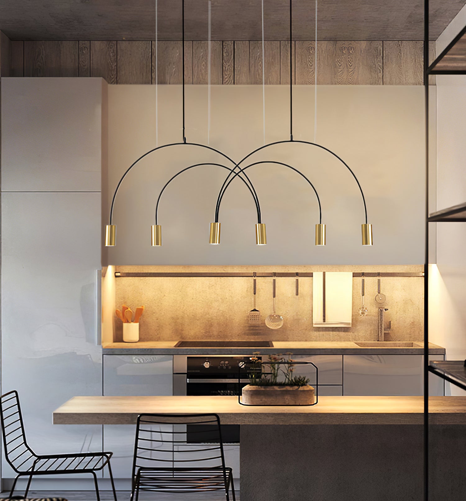 Arcs Pendant Light