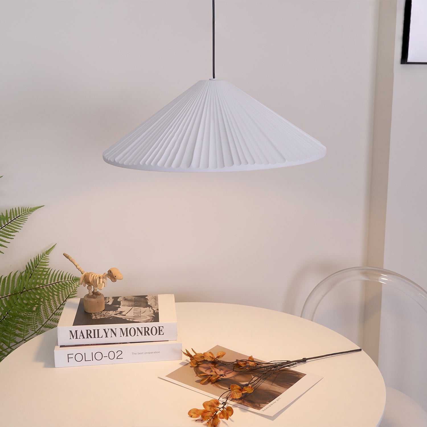Hat Resin Pendant Lamp