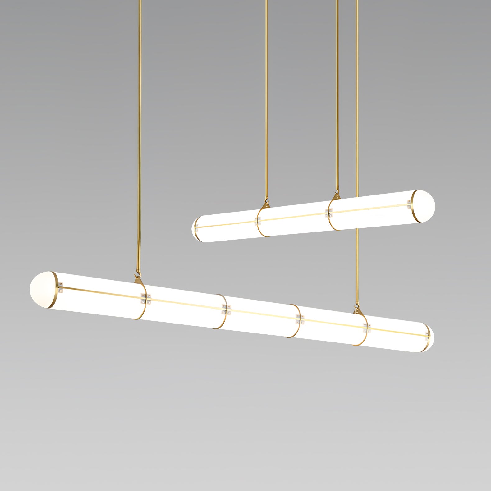 Cylindrical Endless Pendant Light