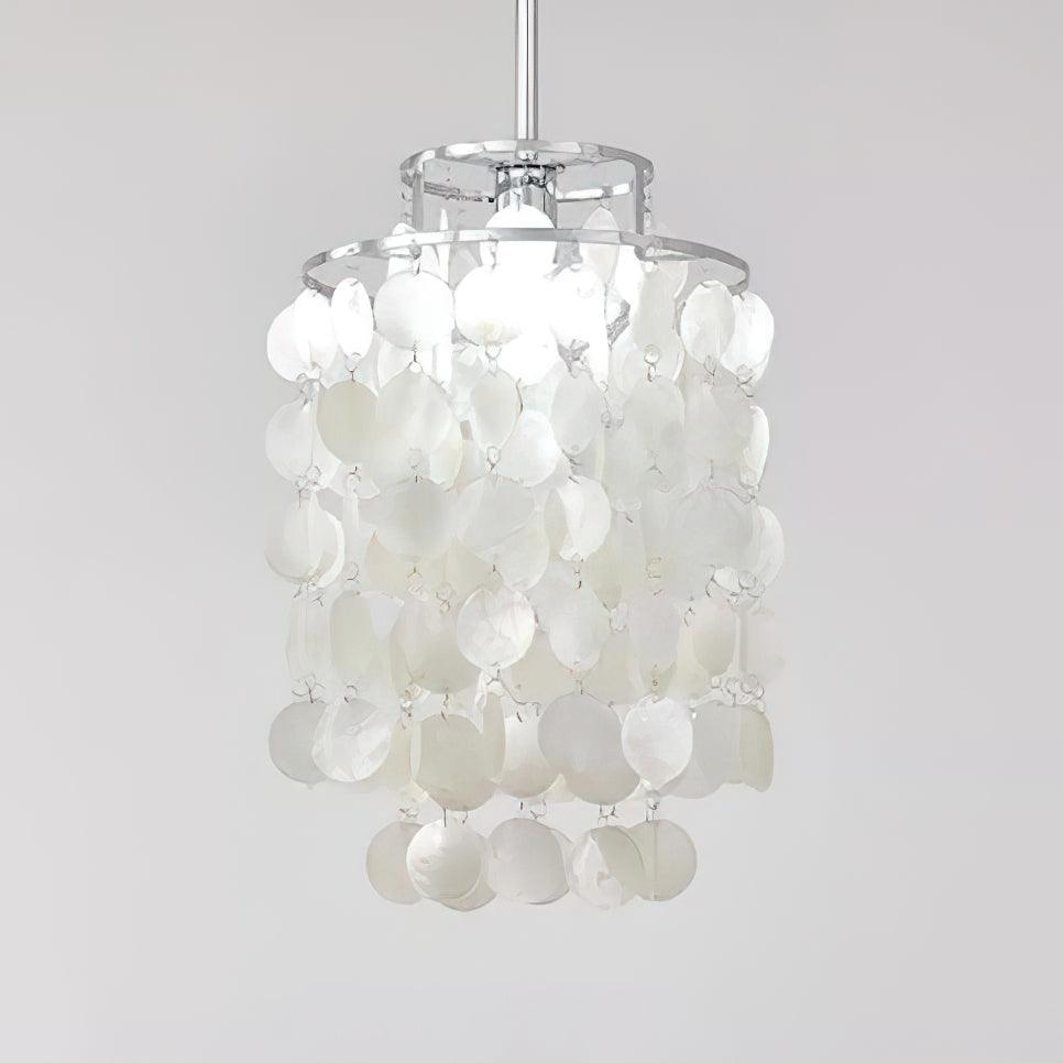 Round Shell Chandelier B