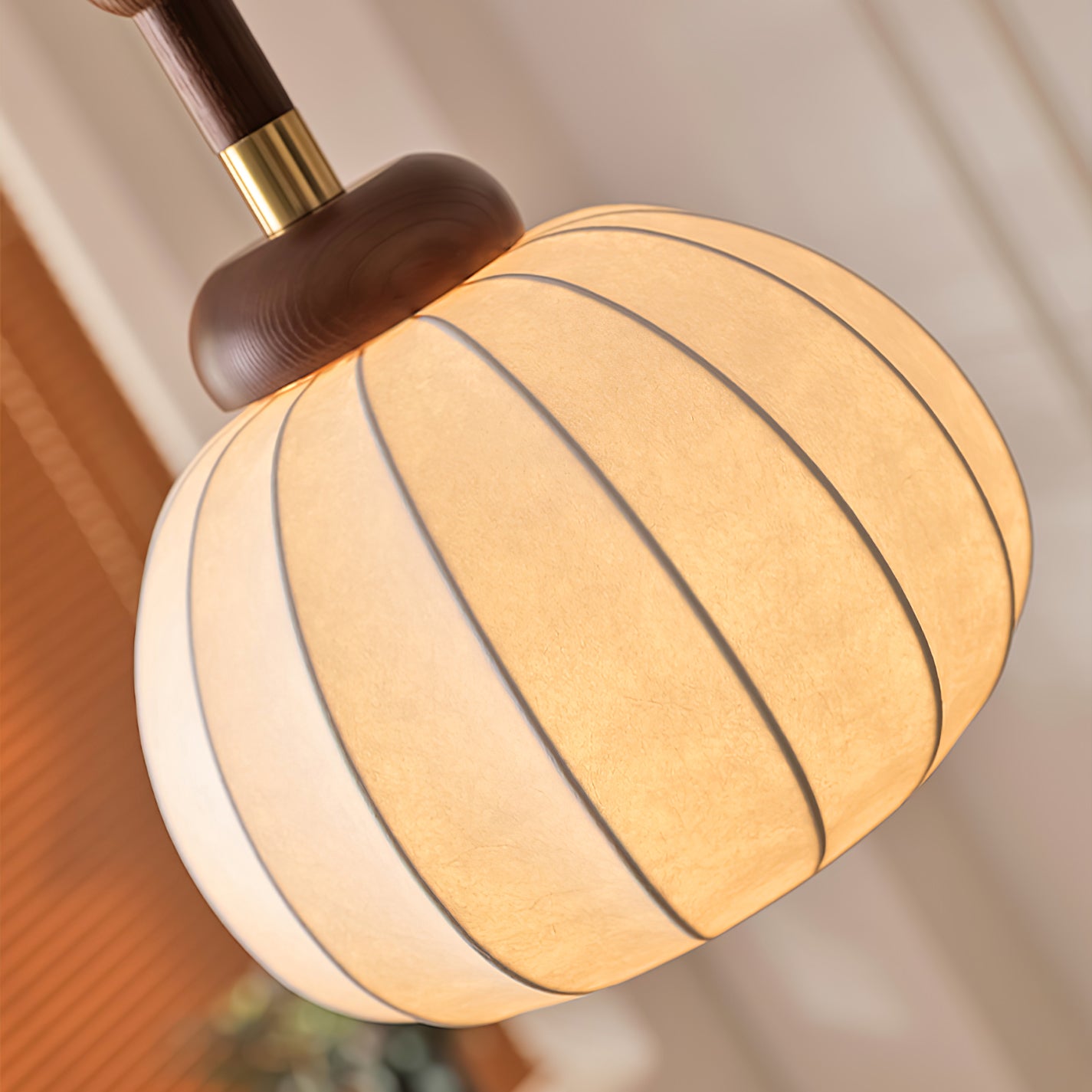 Silk Globe Pendant Lamp