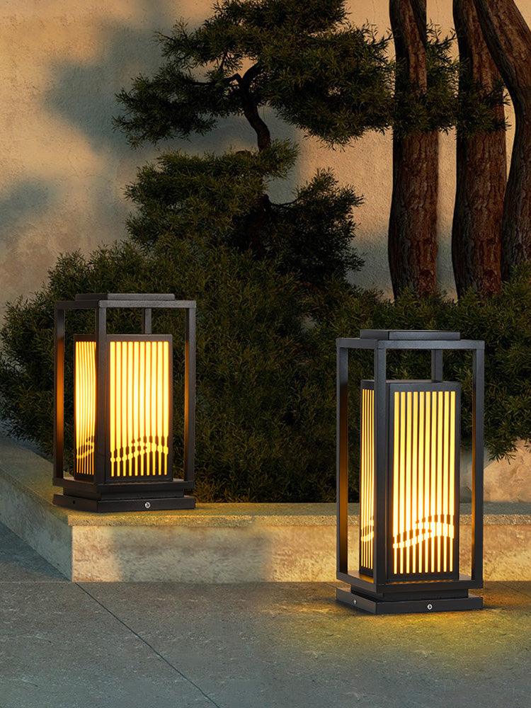 Square Cage Outdoor Light