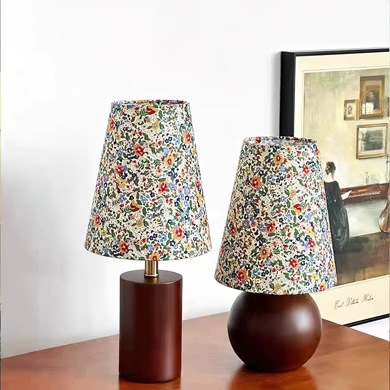 Elara Floral Glow Table Lamp