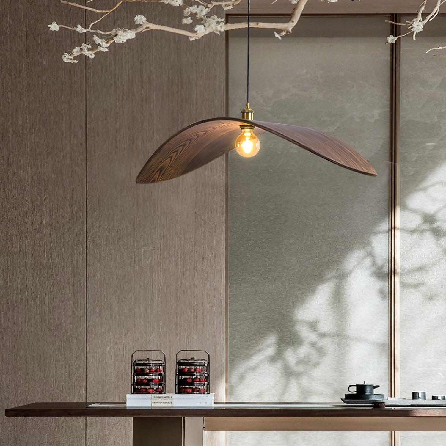 Curve Wooden Pendant Lamp