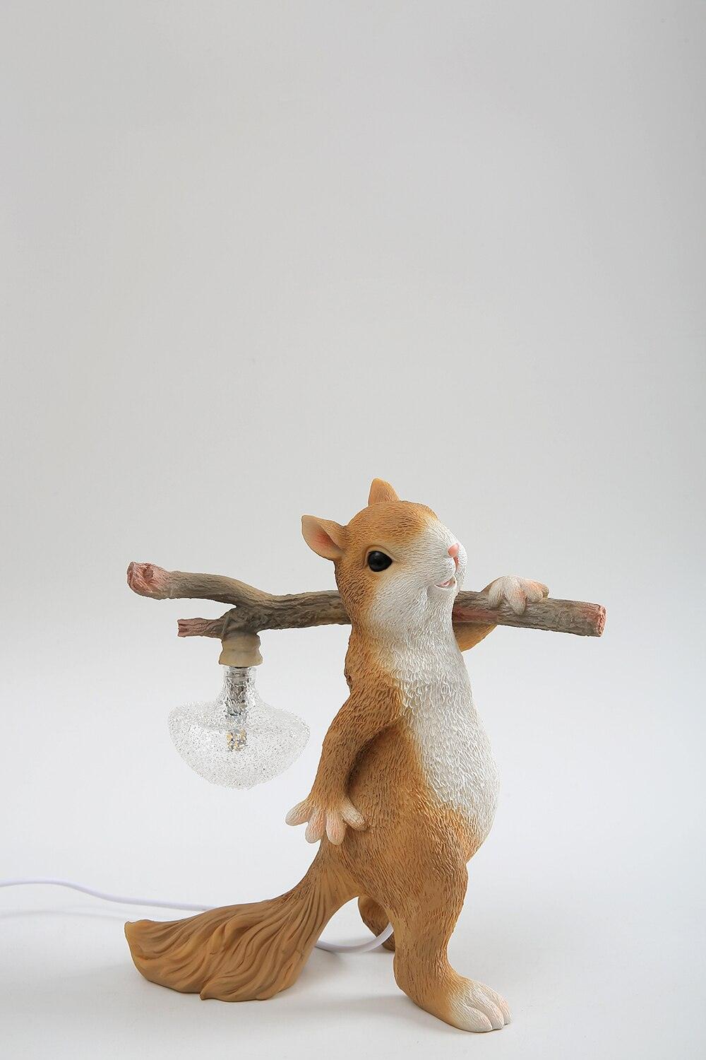 Squirrel Table Lamp