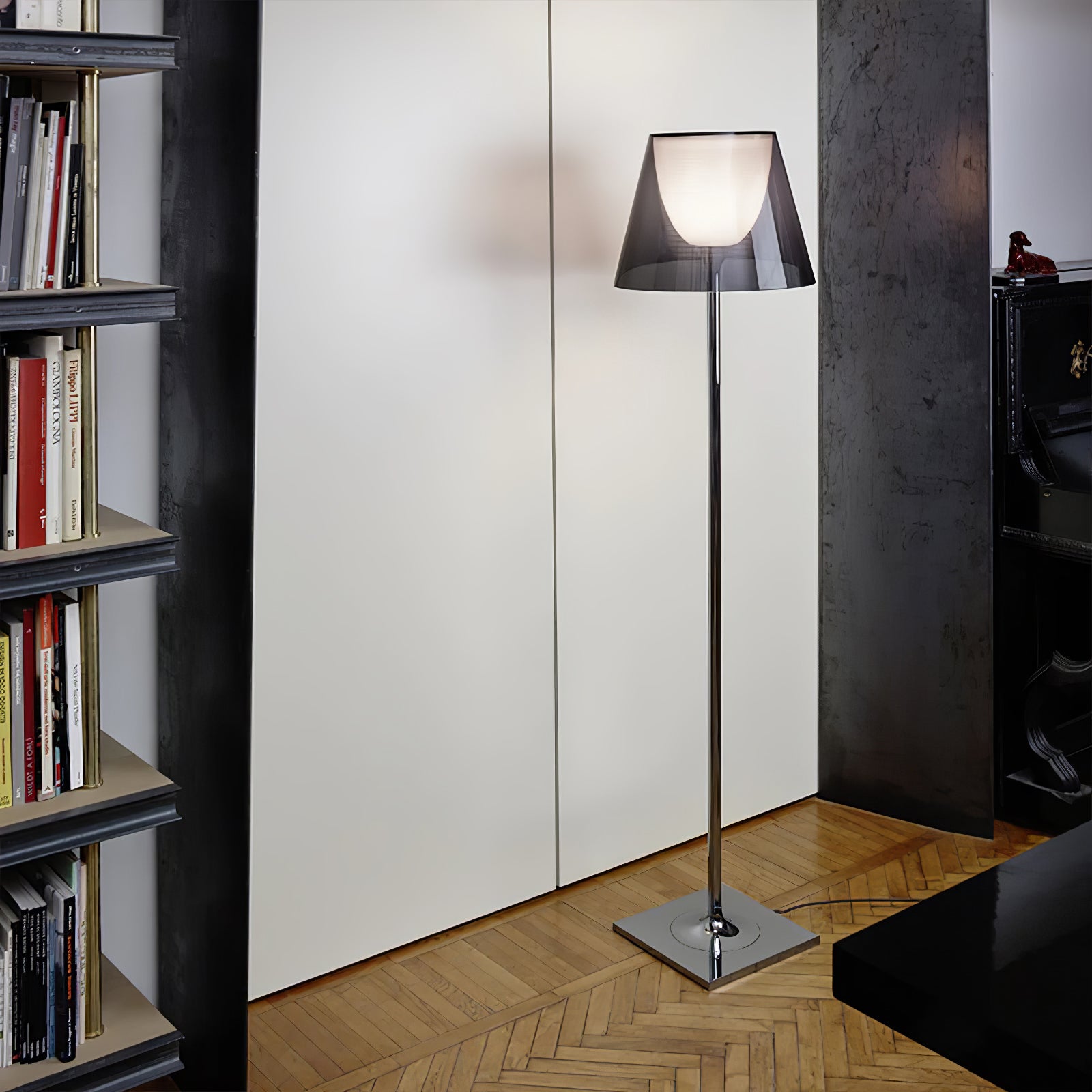 Chrome Prism Floor Lamp