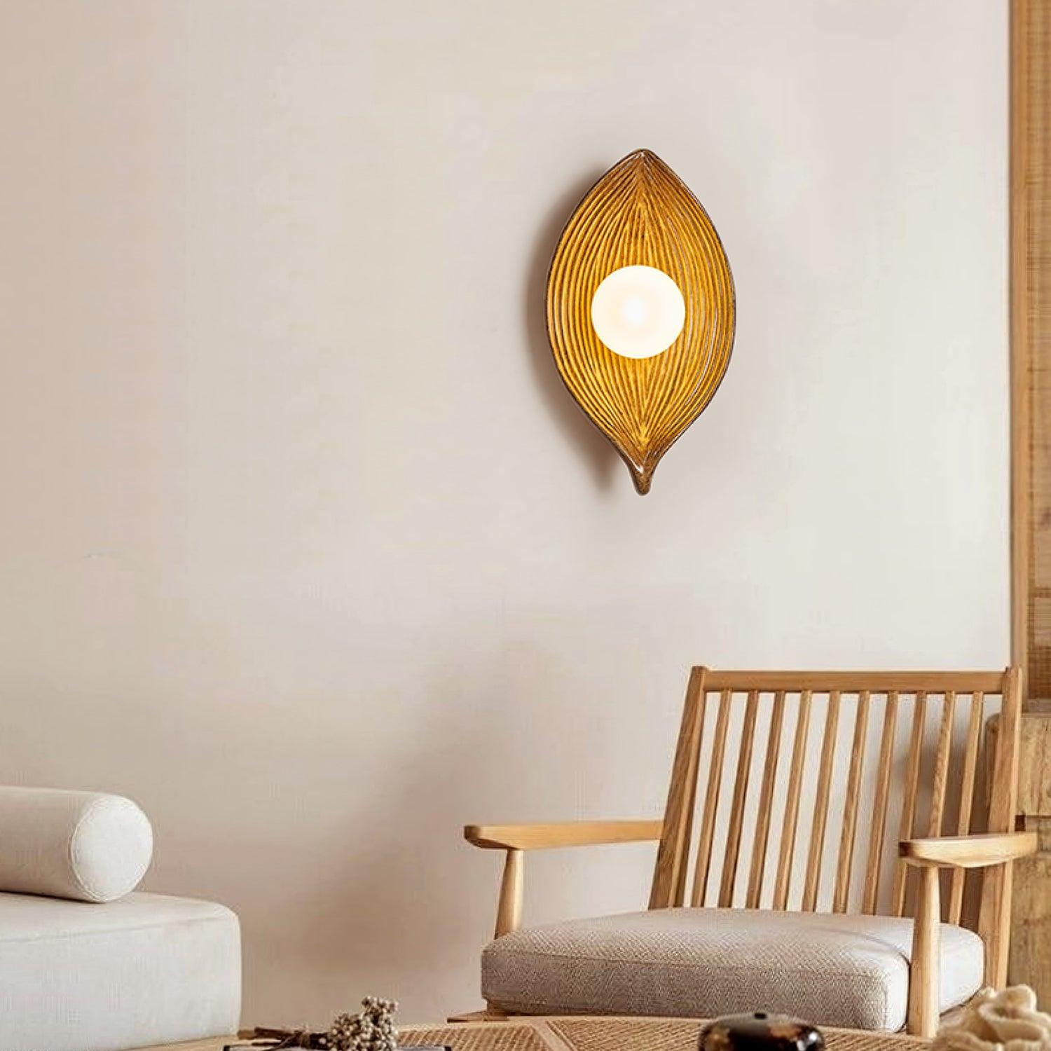 Leaf Canoe Wall Sconce