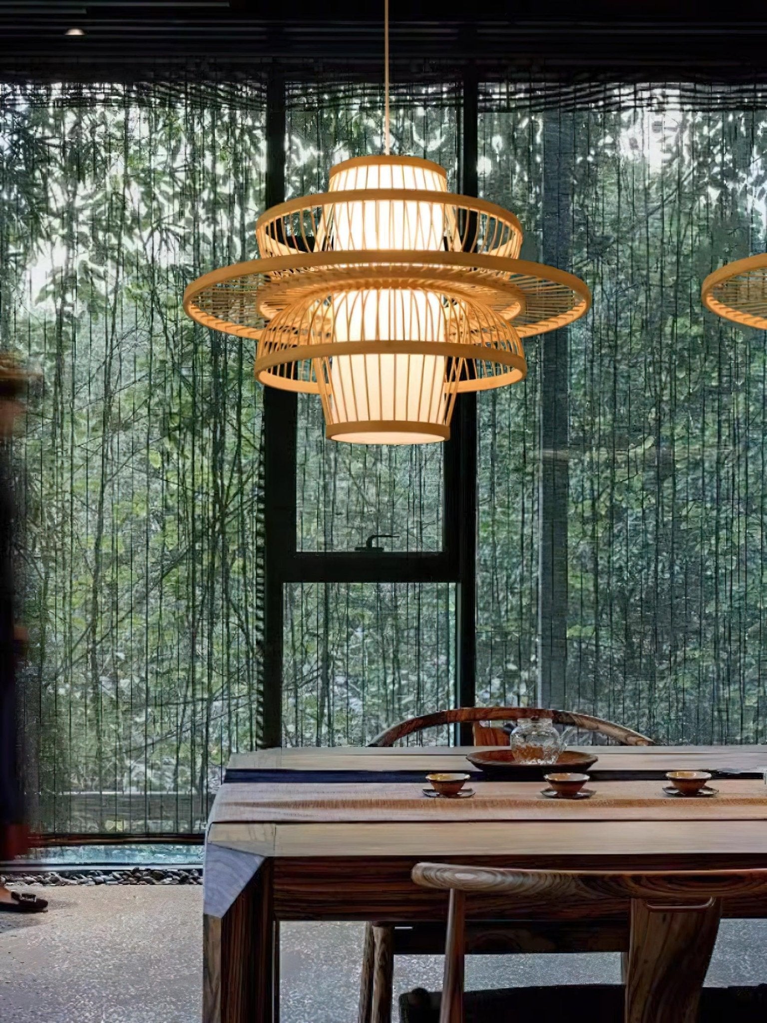 Handmade Sigyn Bamboo Pendant Lamp