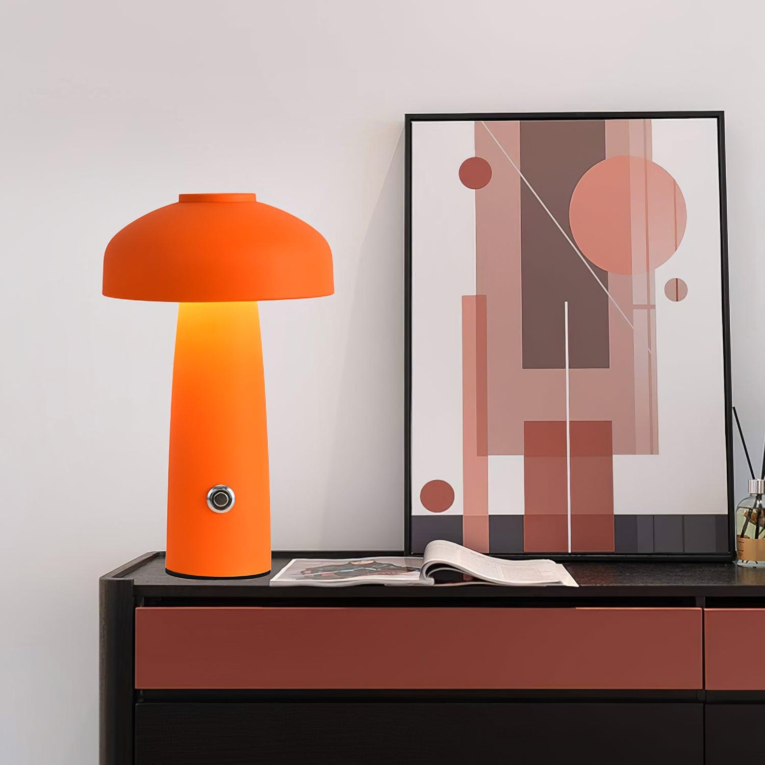 Leon Mushroom Built-in Battery Table Lamp