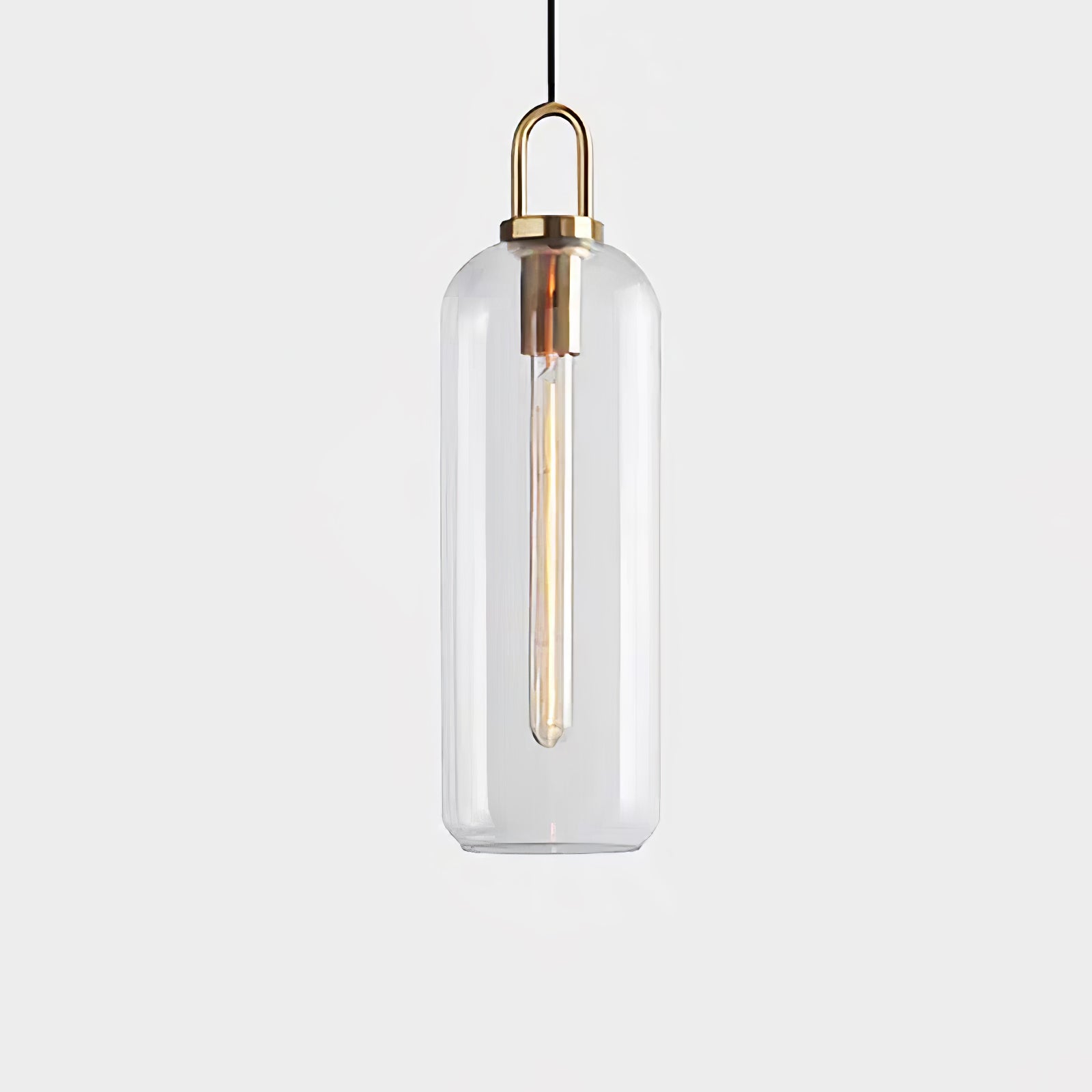 Glass Pendant Swag Light