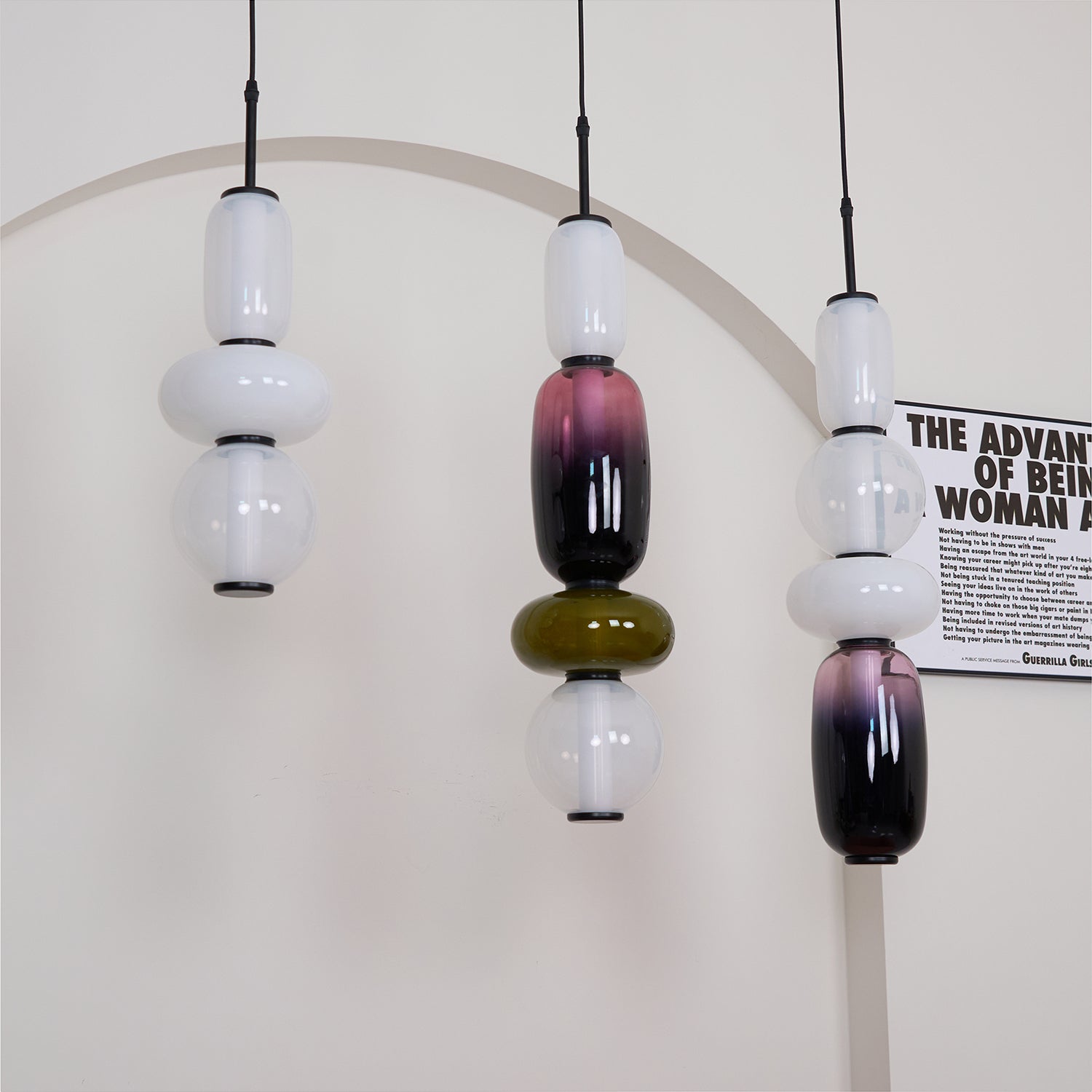 Candied Glass Pendant Light