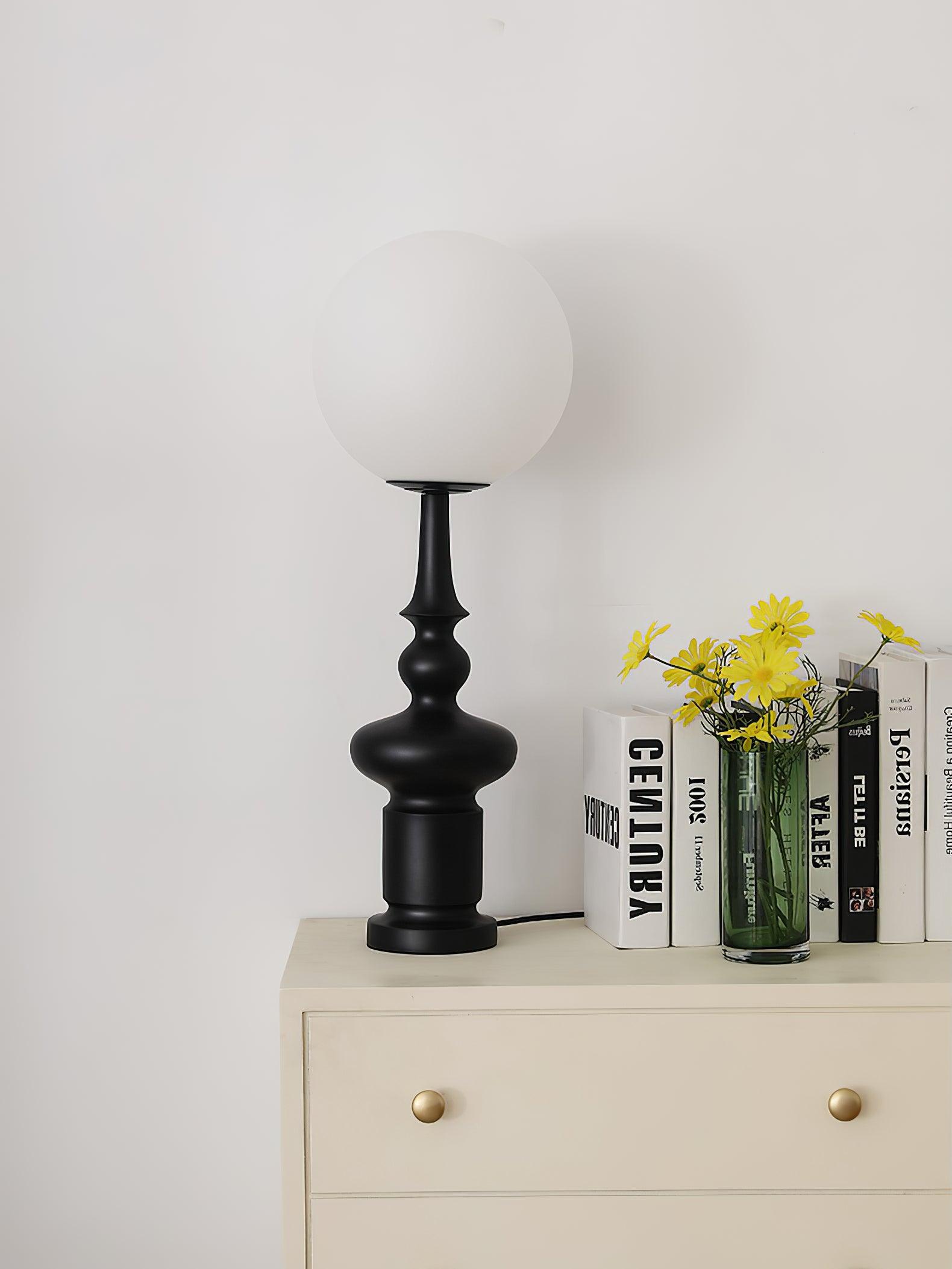 Roman Column Table Lamp