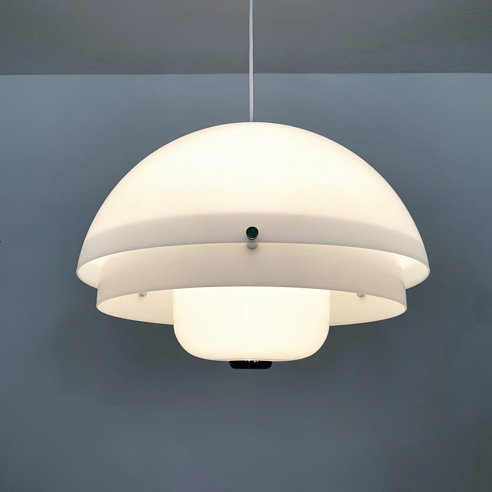 Milk White Layer Pendant Lamp