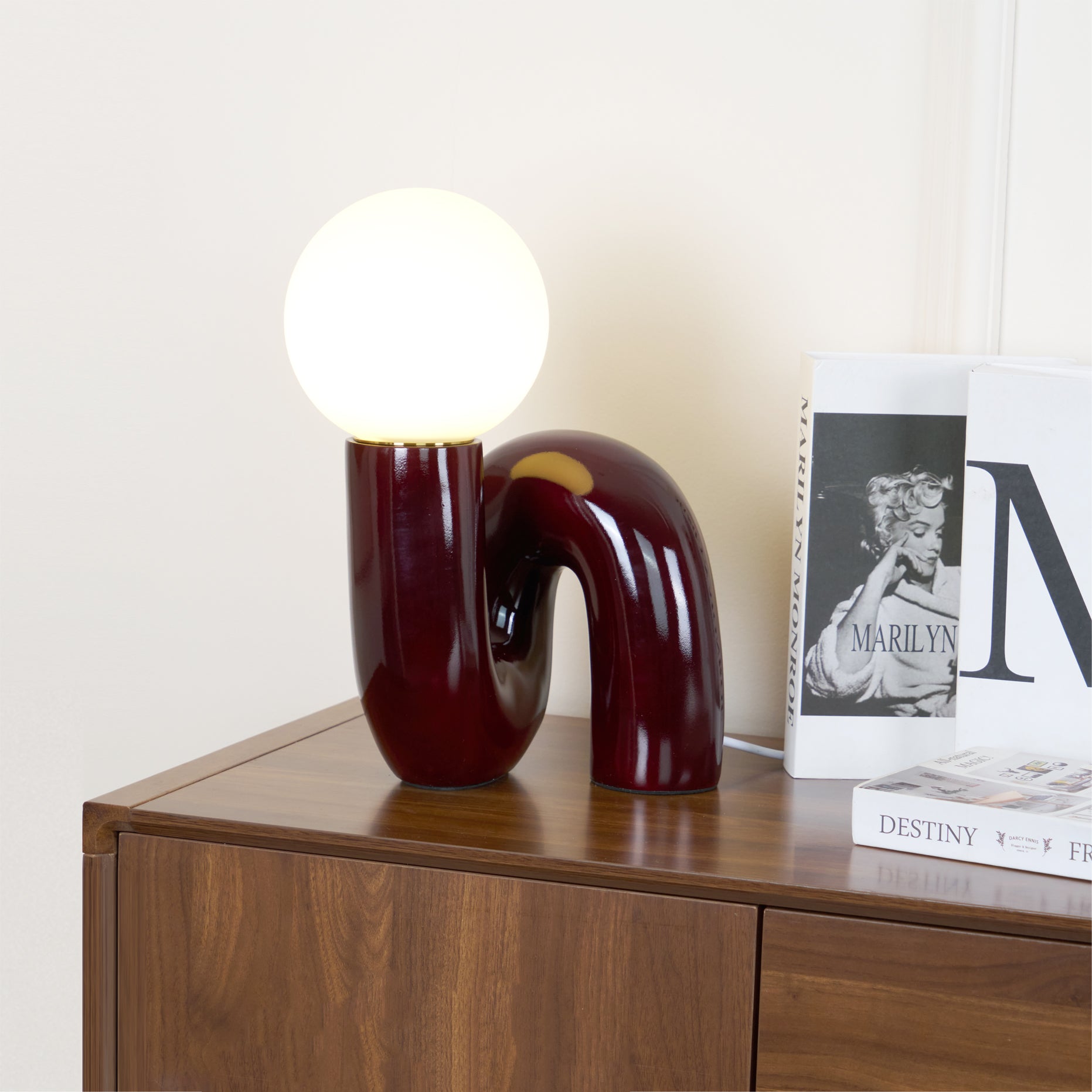 Playful N Shape Table Lamp