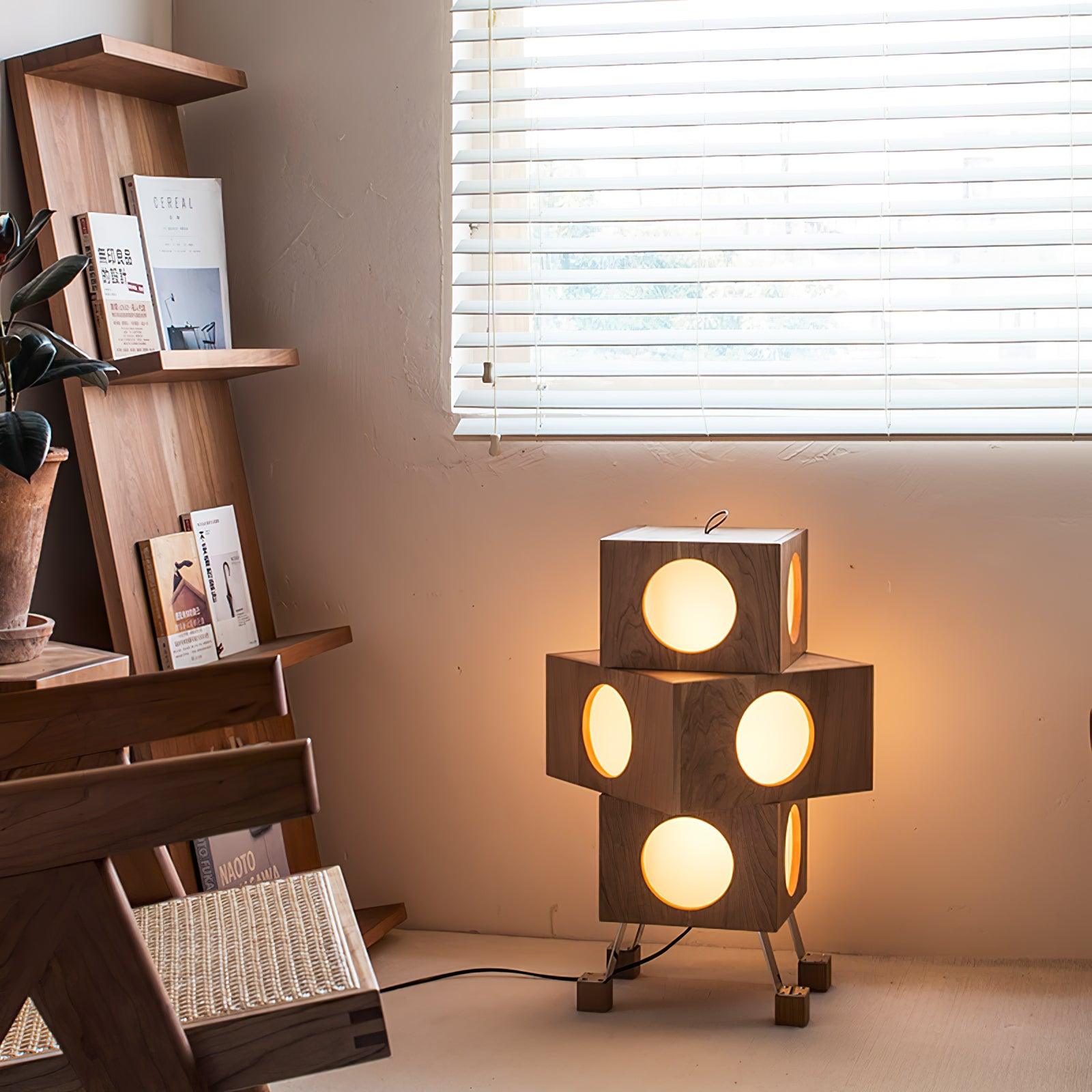 Square Robot Floor Lamp