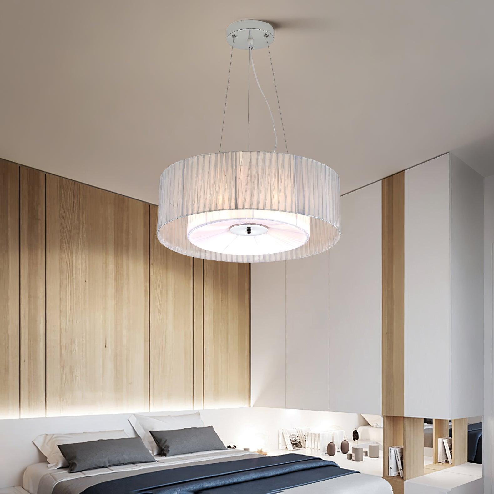 Ruffle Pleated Pendant Lamp