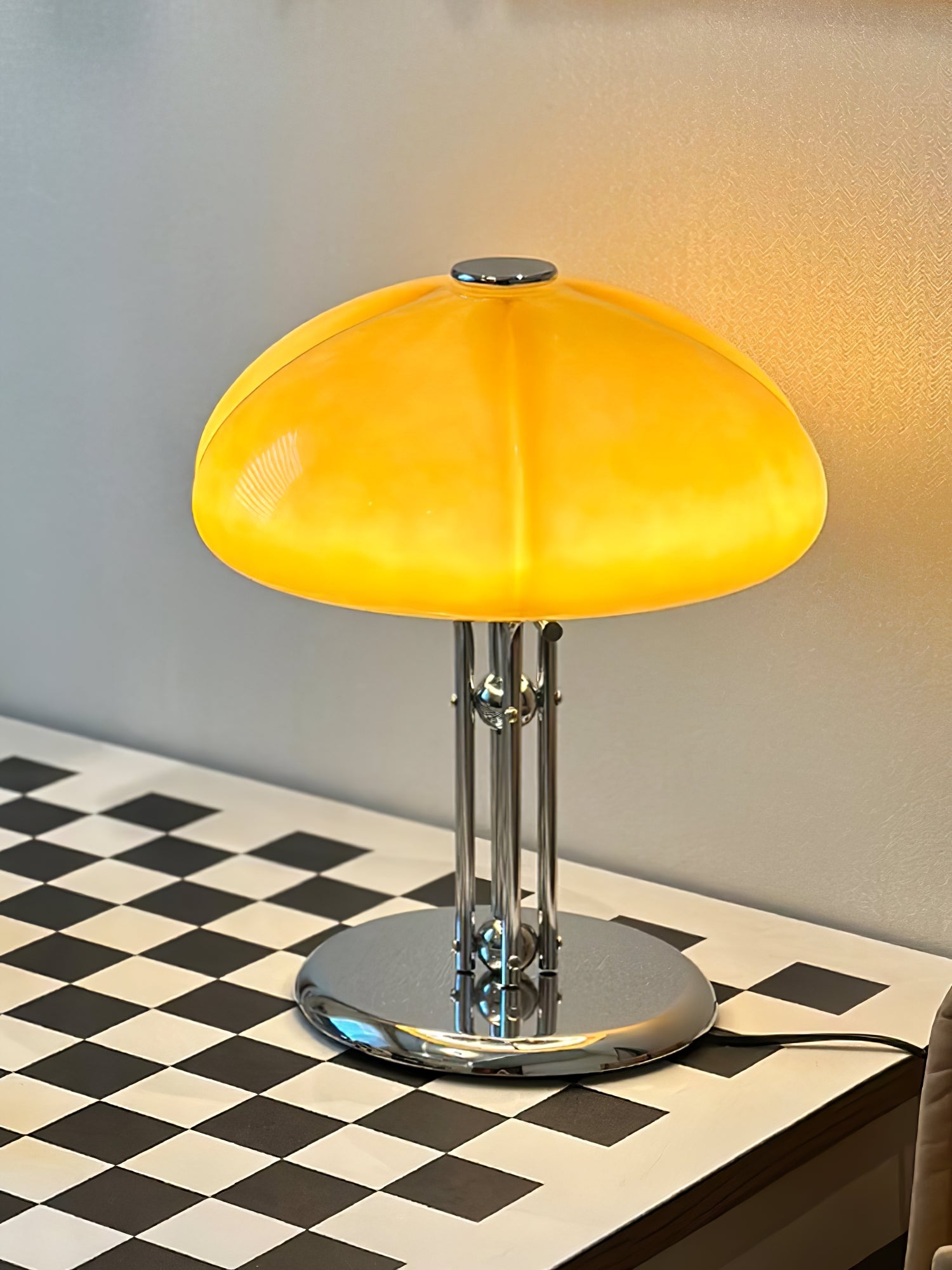 Mushroom Bauhaus Table Lamp