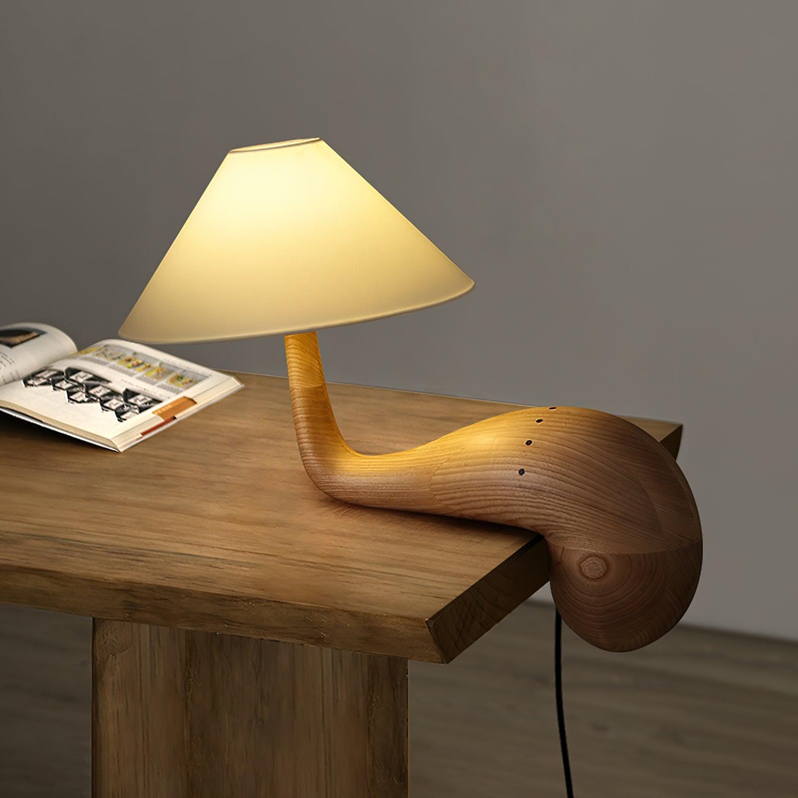 Kakuda Pine Desk Lamp