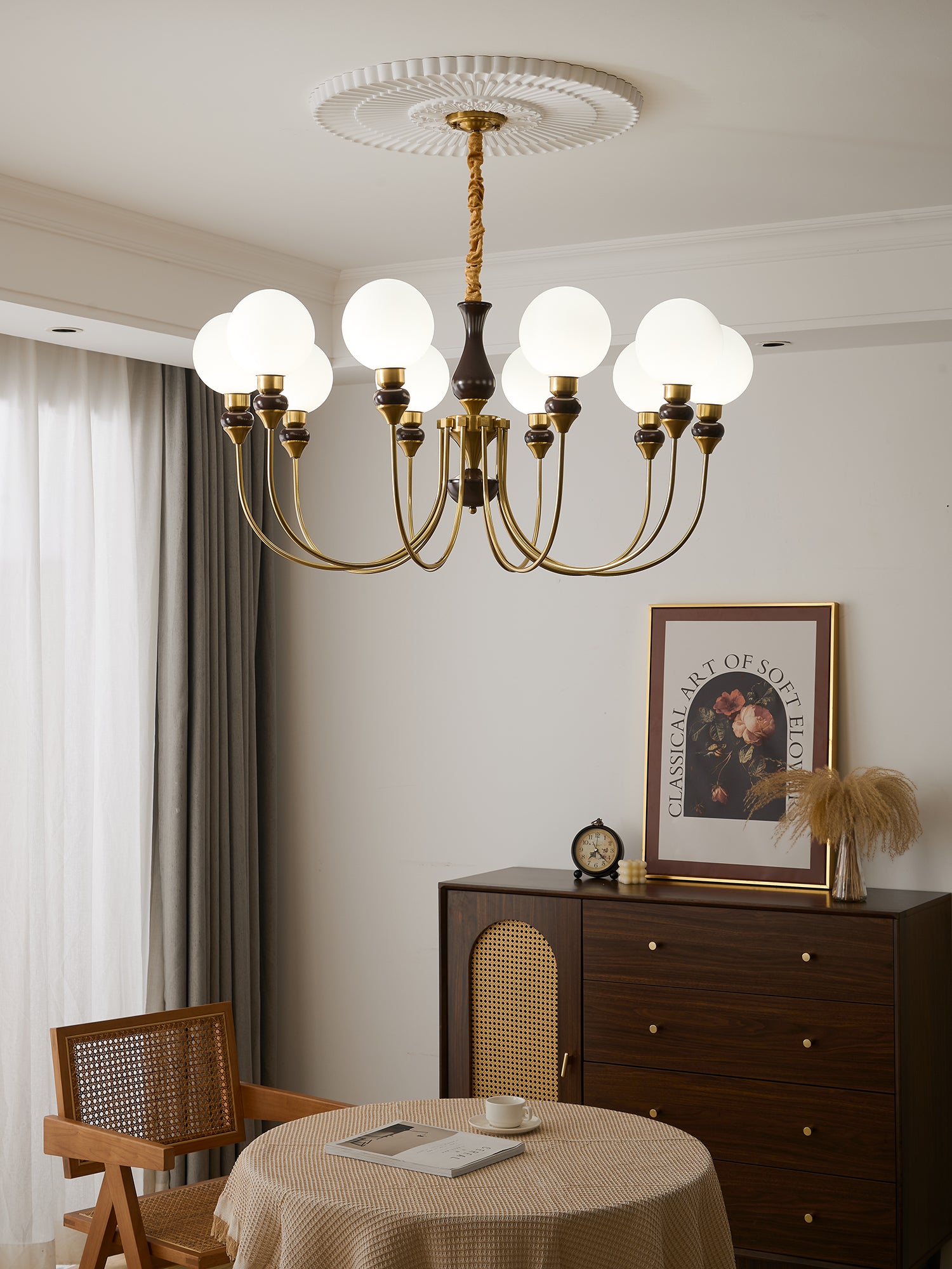 Helena Curve Chandelier