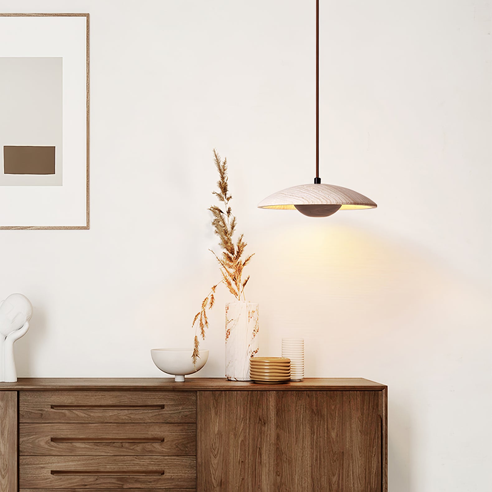 Solara Wood Pendant Lamp