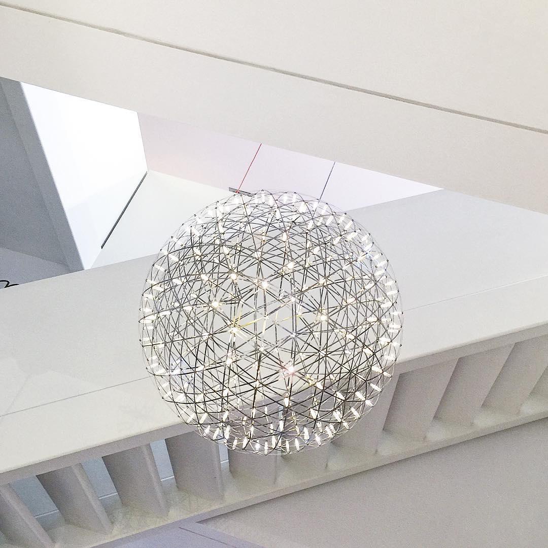 Silver Spark Ball Pendant Light