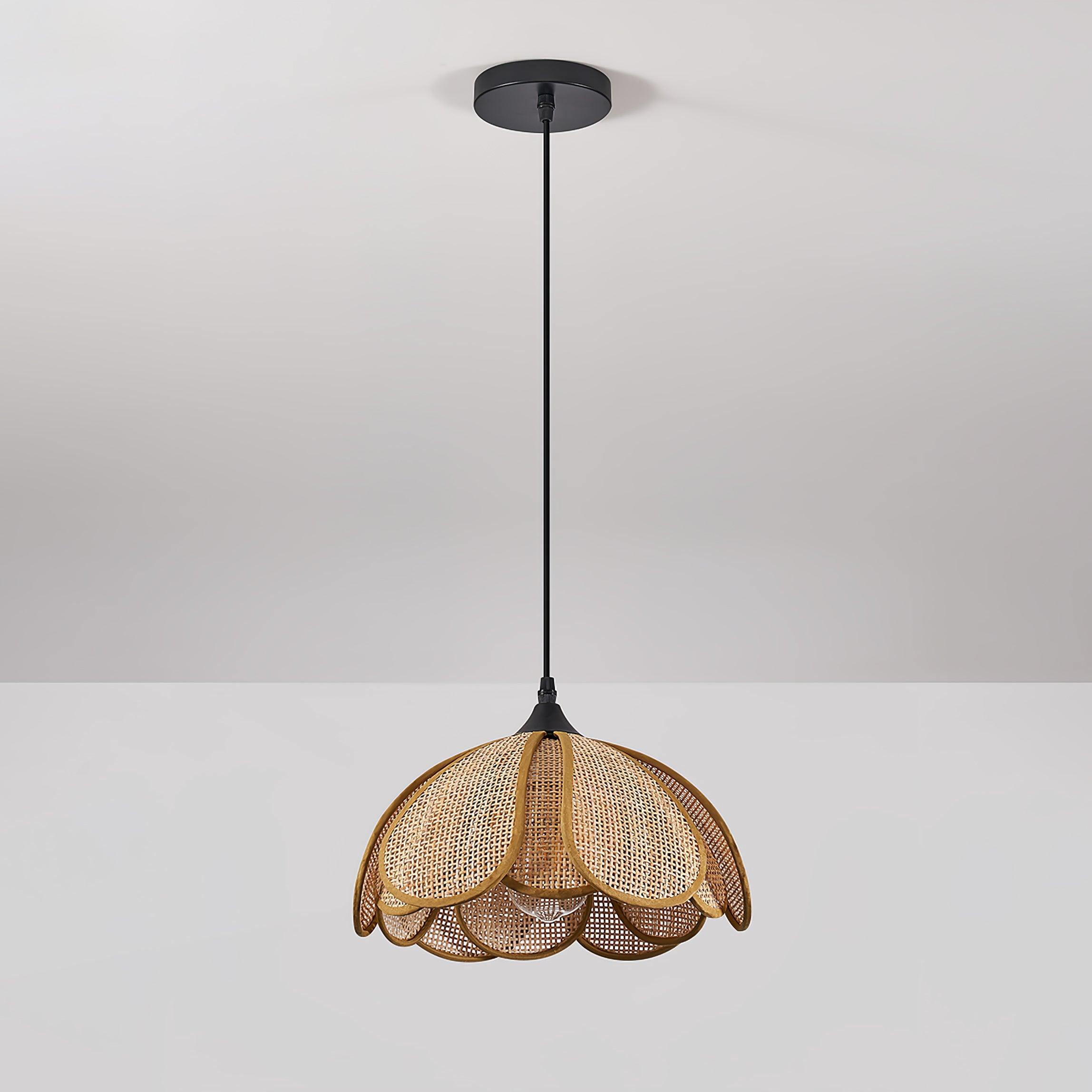 Bloom Rattan Pendant Lamp