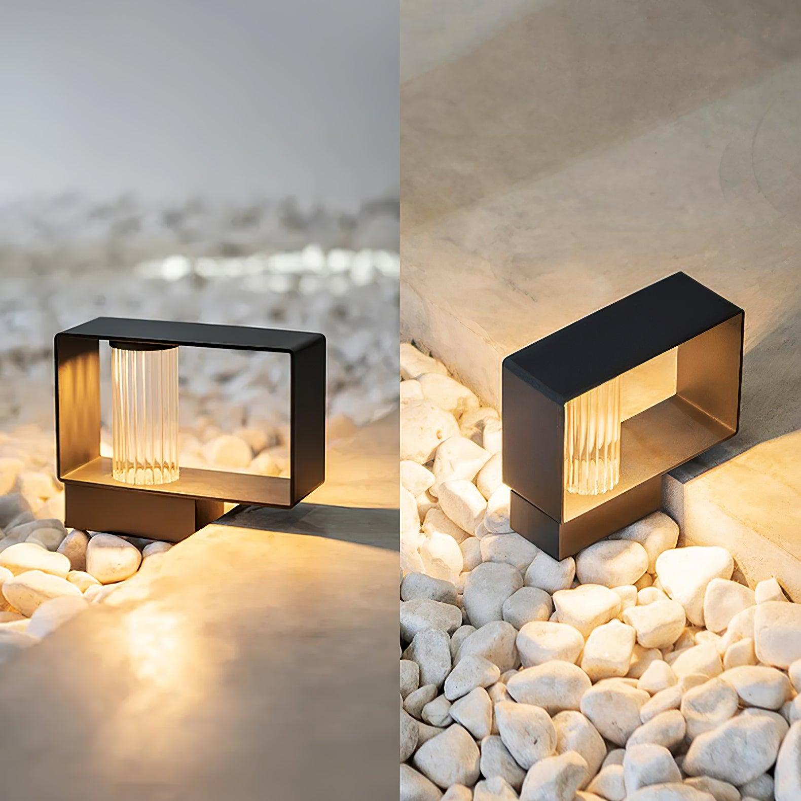 Frame Outdoor Post Lamp