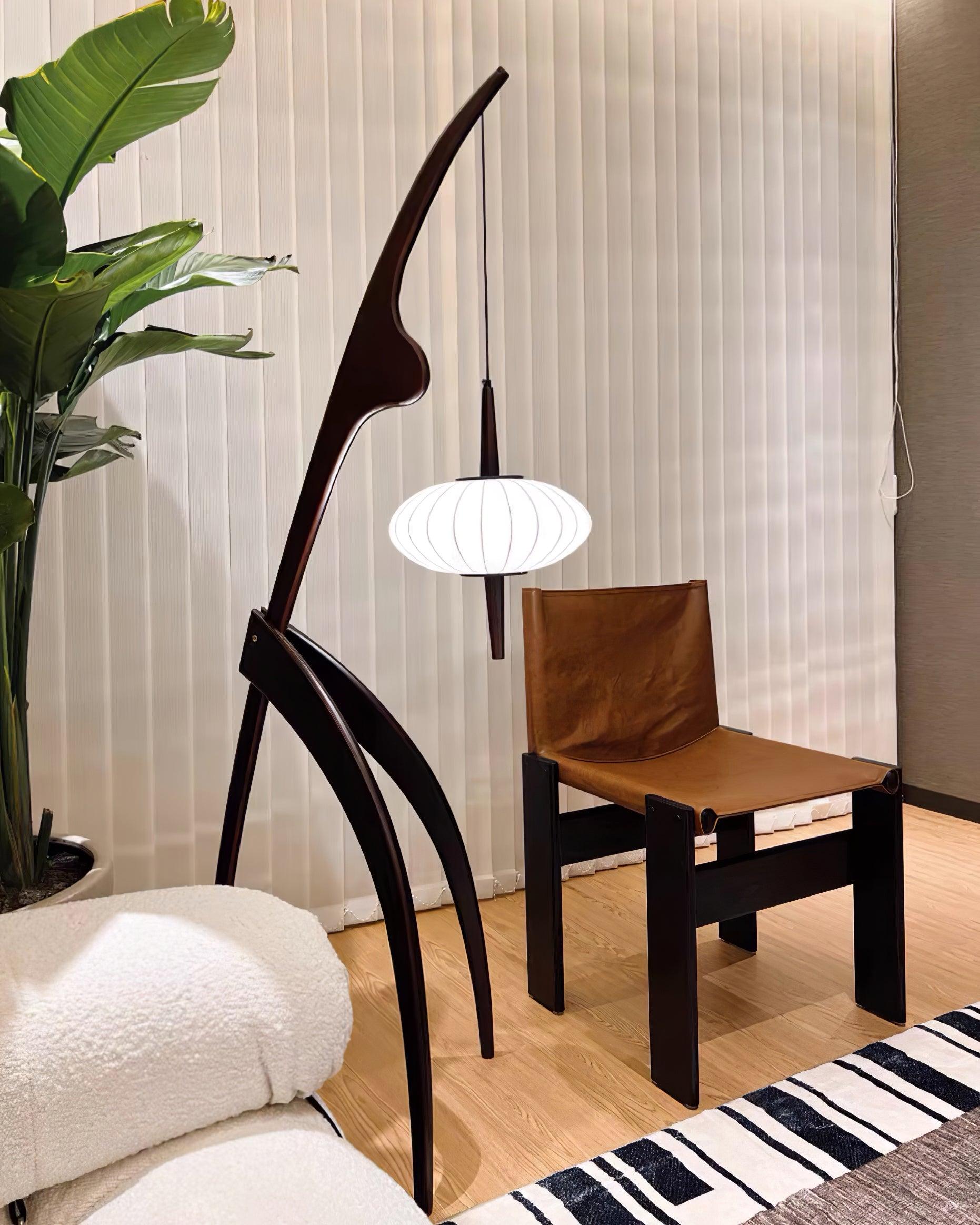 Mantis Wood Floor Lamp