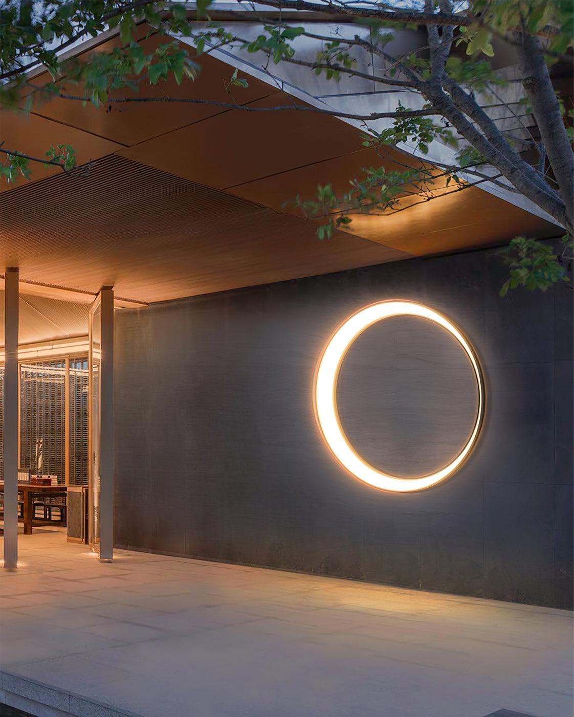 Moon Outdoor Wall Lamp