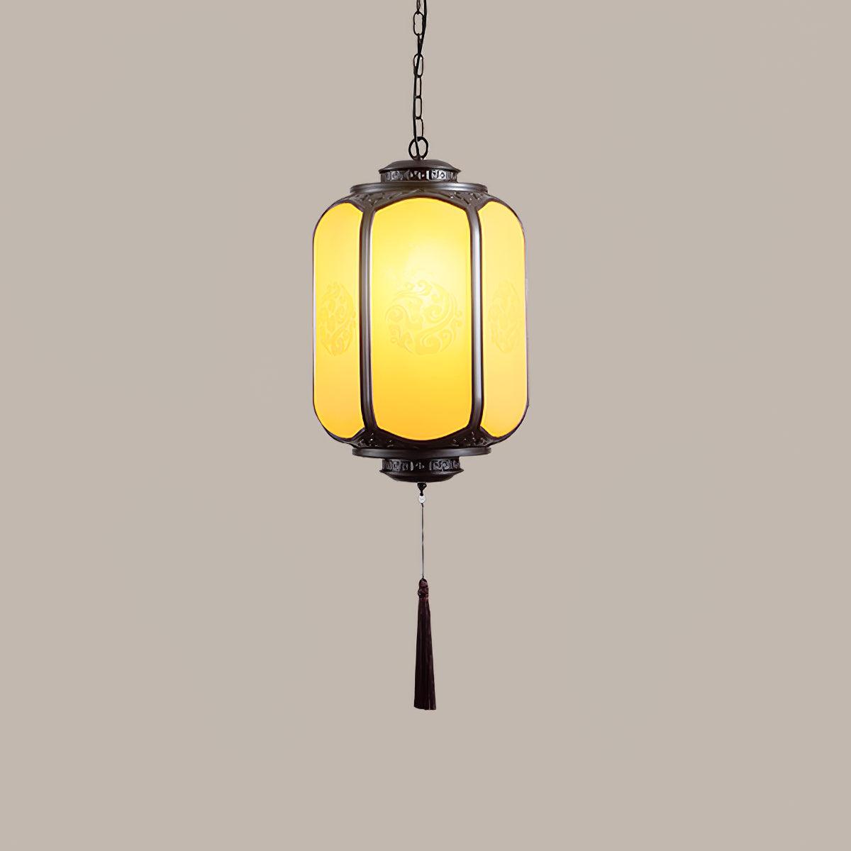 Antique Lantern Outdoor Pendant Light