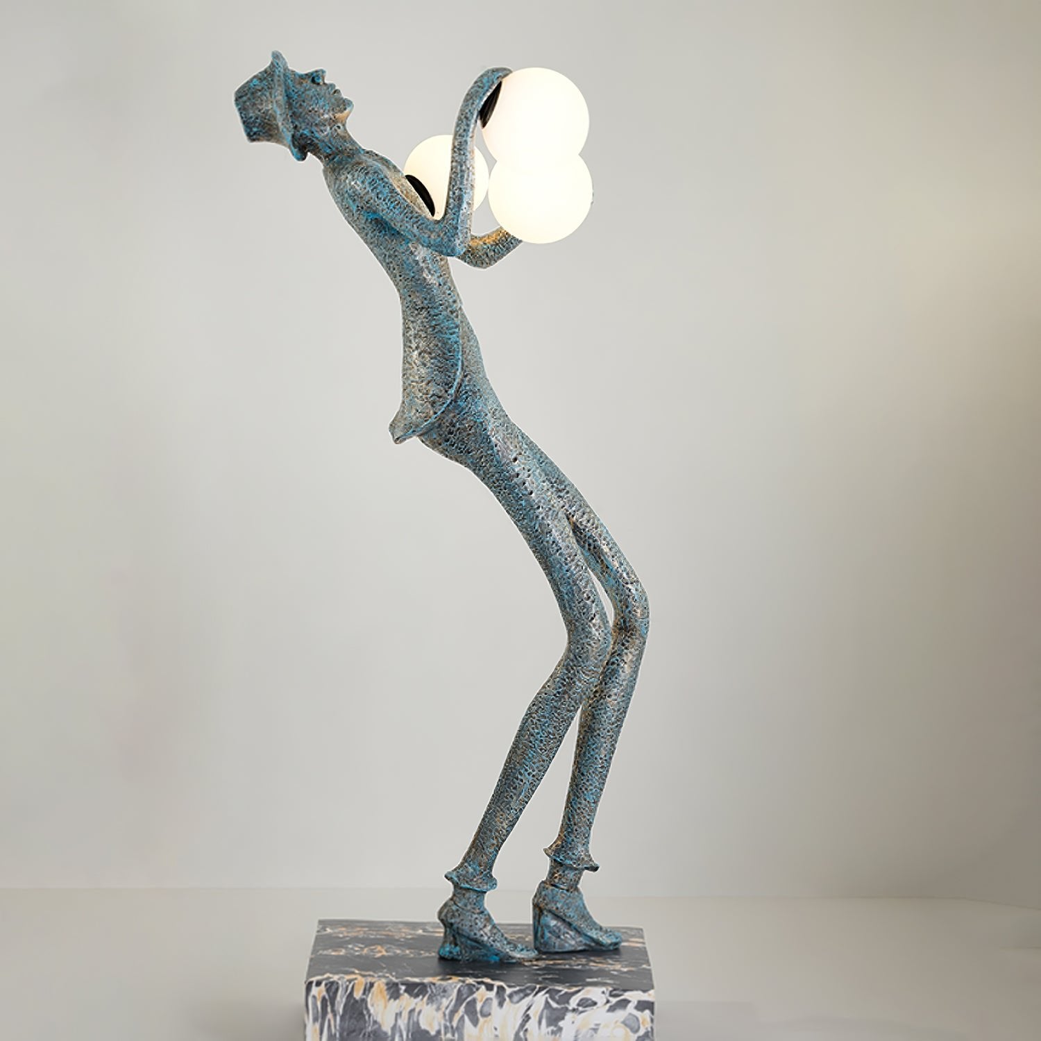 Gentleman Sculpture Floor Lamp