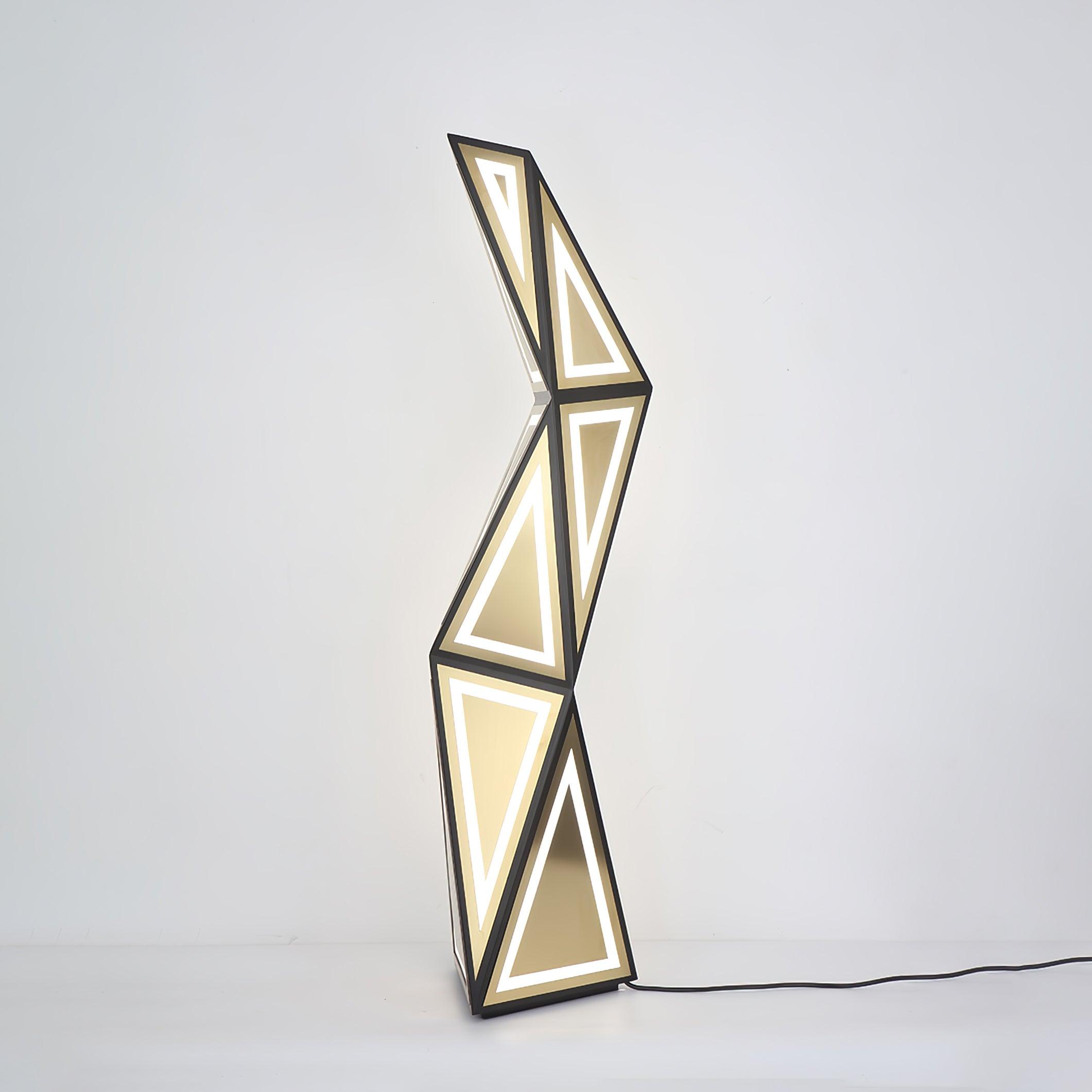 Tapered Cube Floor Lamp