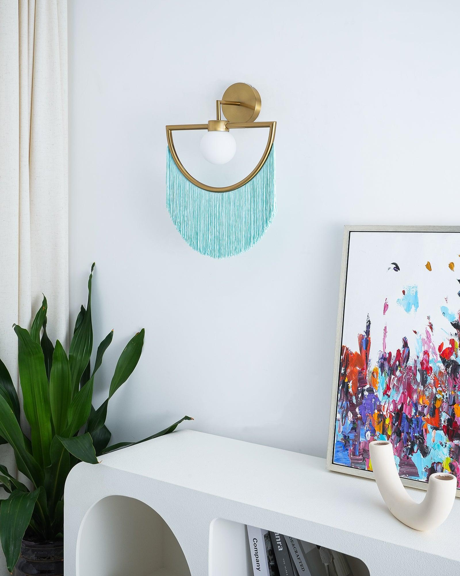 Wink Tassel Cute Wall Lamp