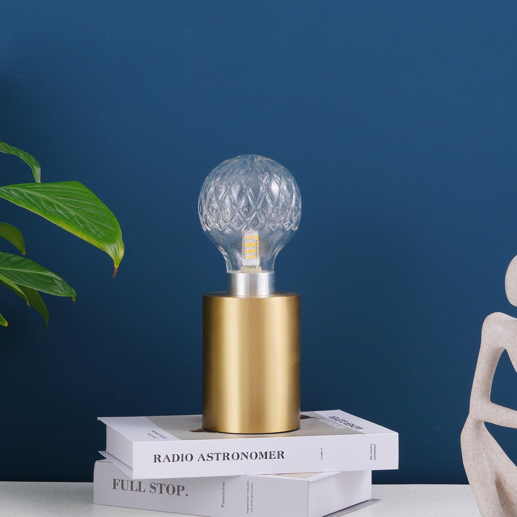 Crystal Bulb Table Lamp