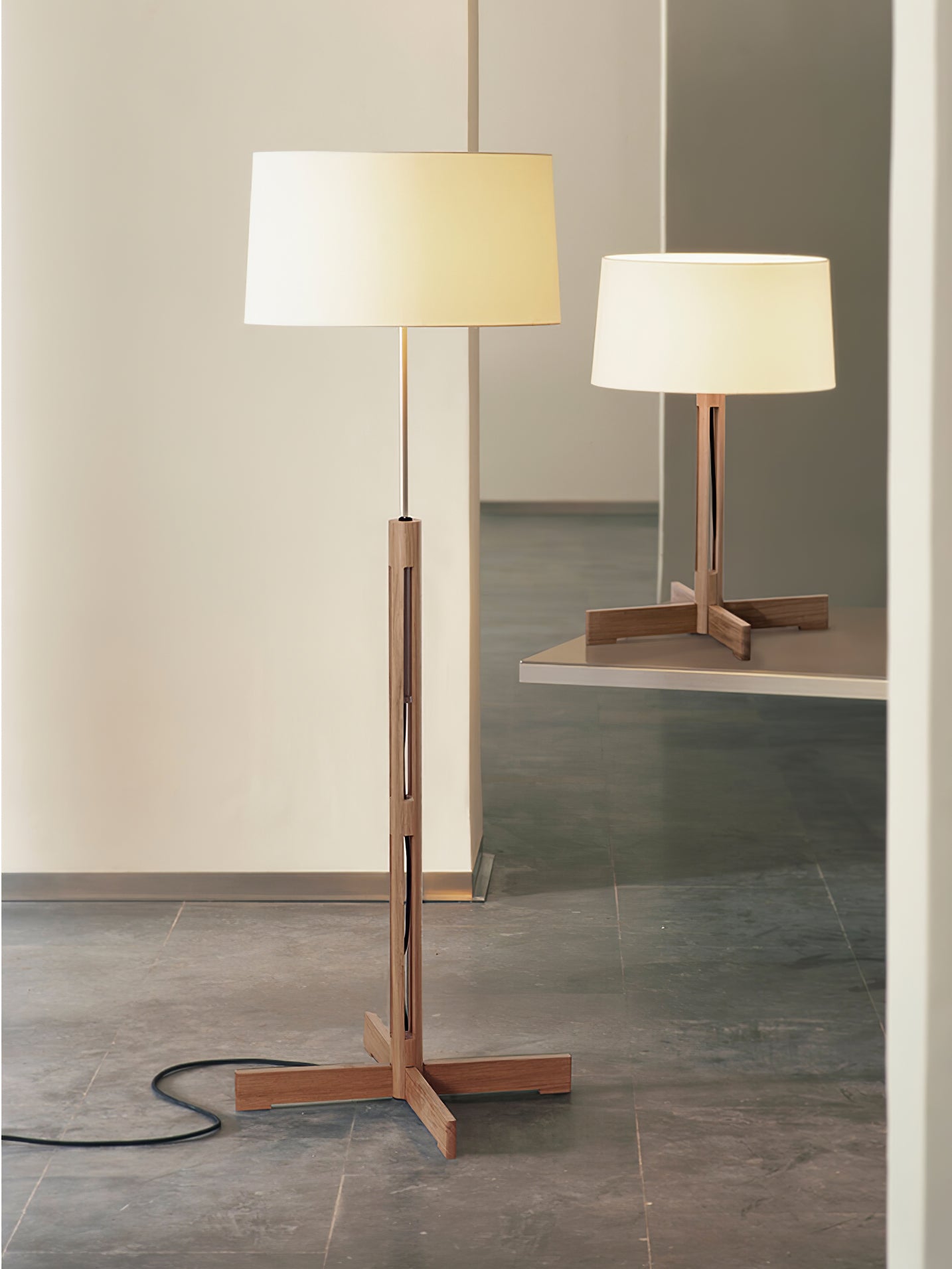 Nordic Frame Floor Lamp