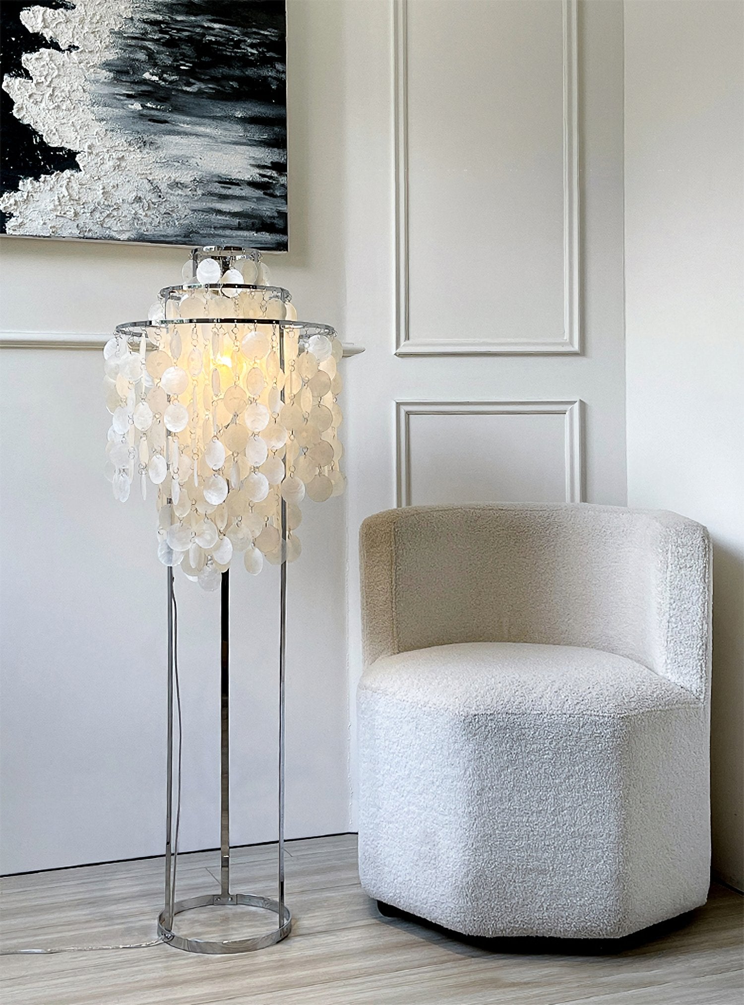 Shell Floor Lamp