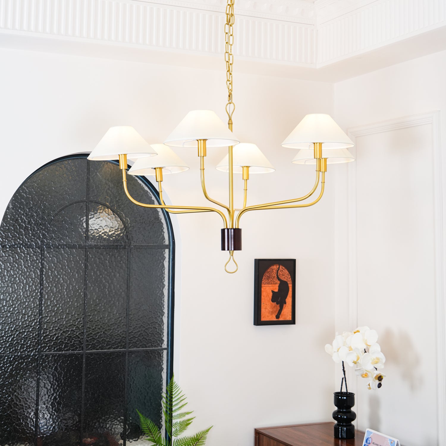 Griffin Staggered Tail Chandelier