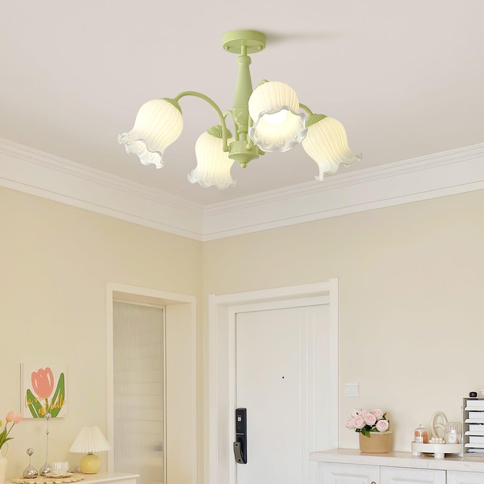 Trumpet Flower Chandelier